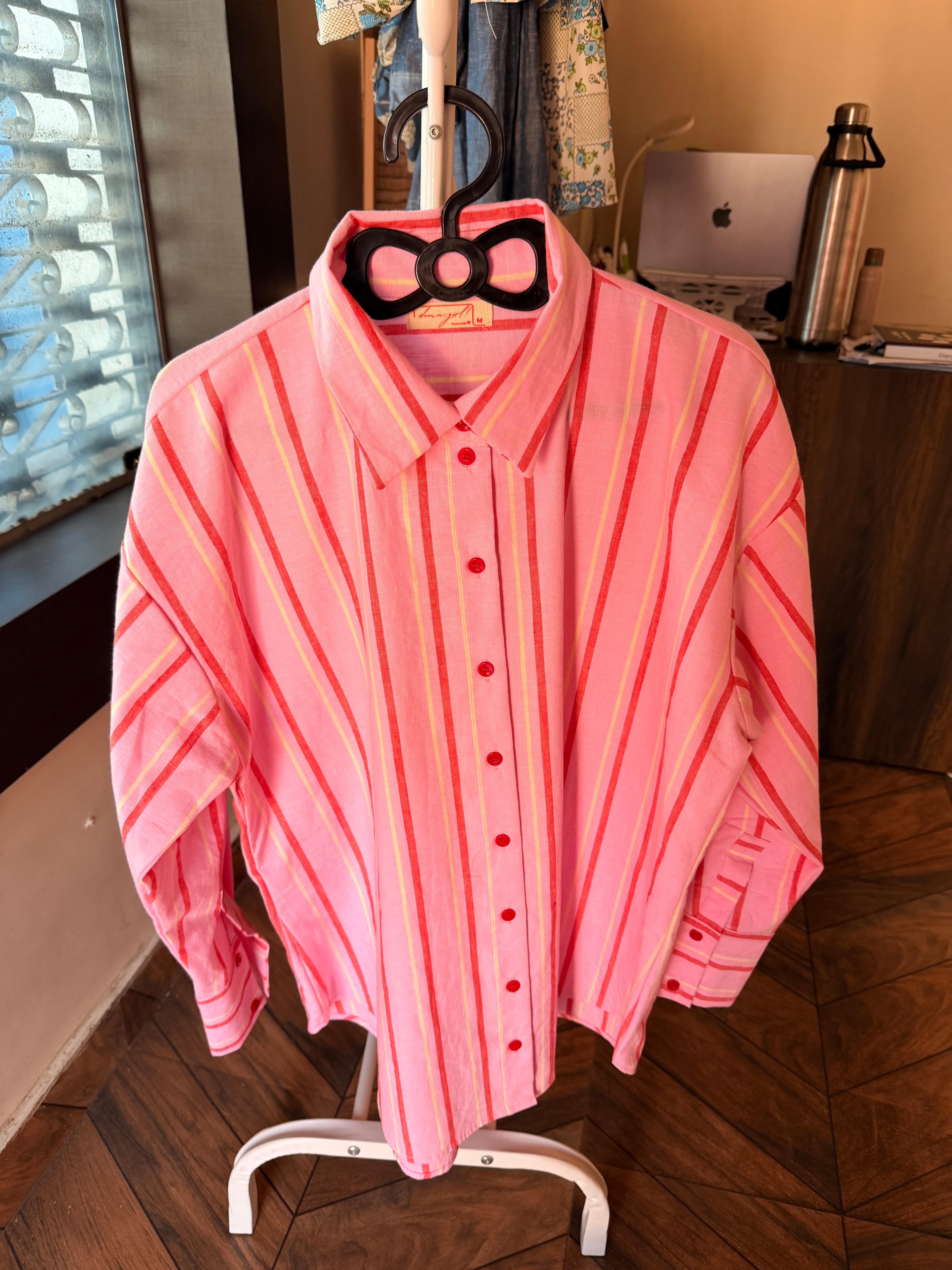 CALI Oversized Stripe Shirt