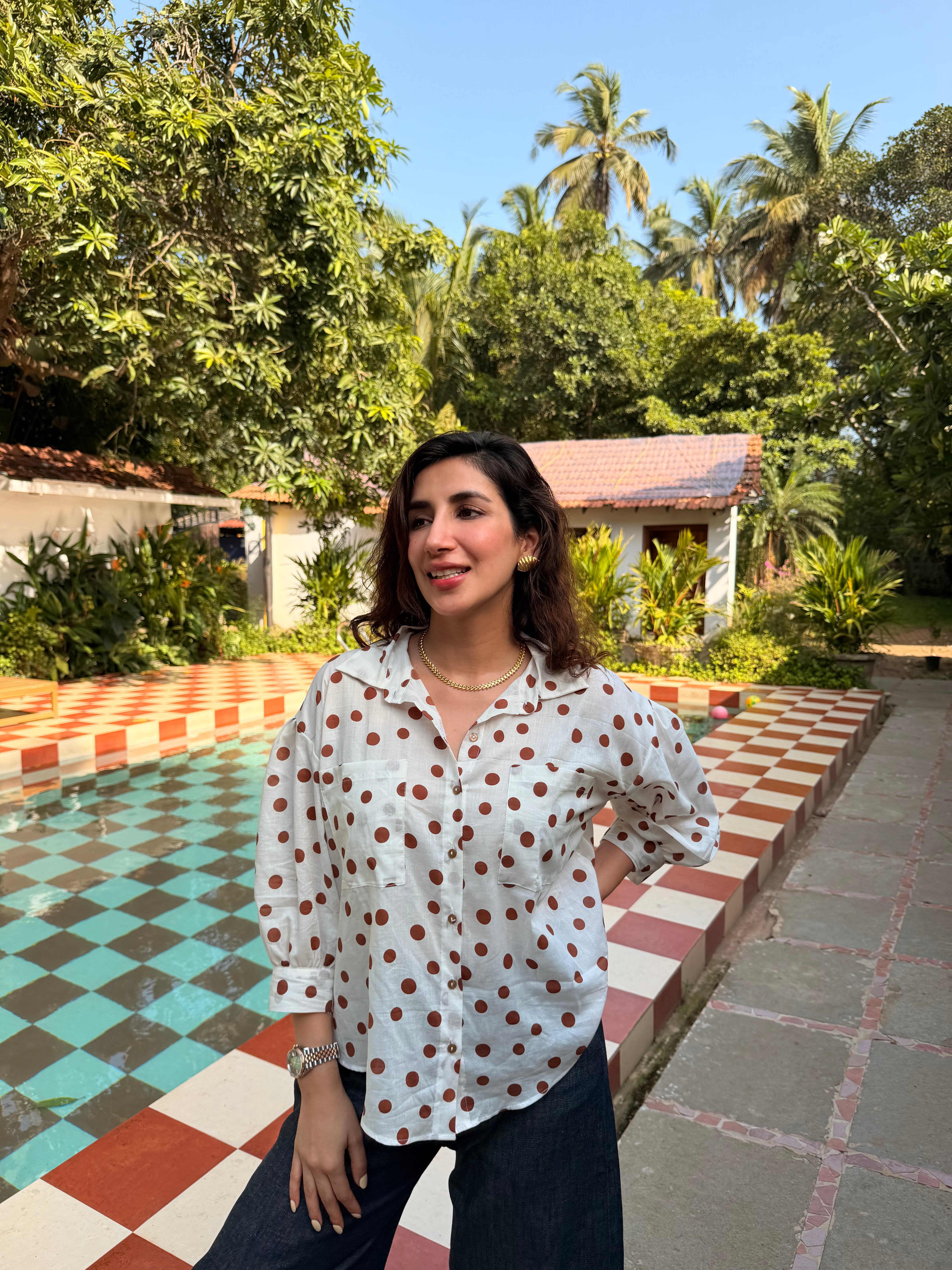 Parul Polka Shirt