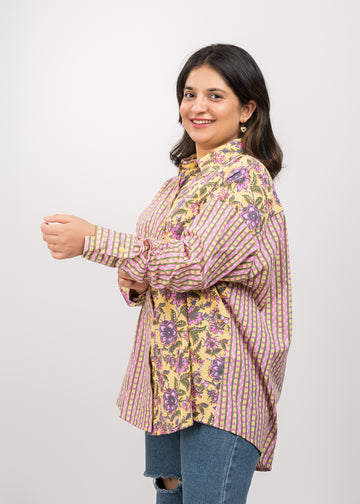 ZIGZAG oversize printed shirt