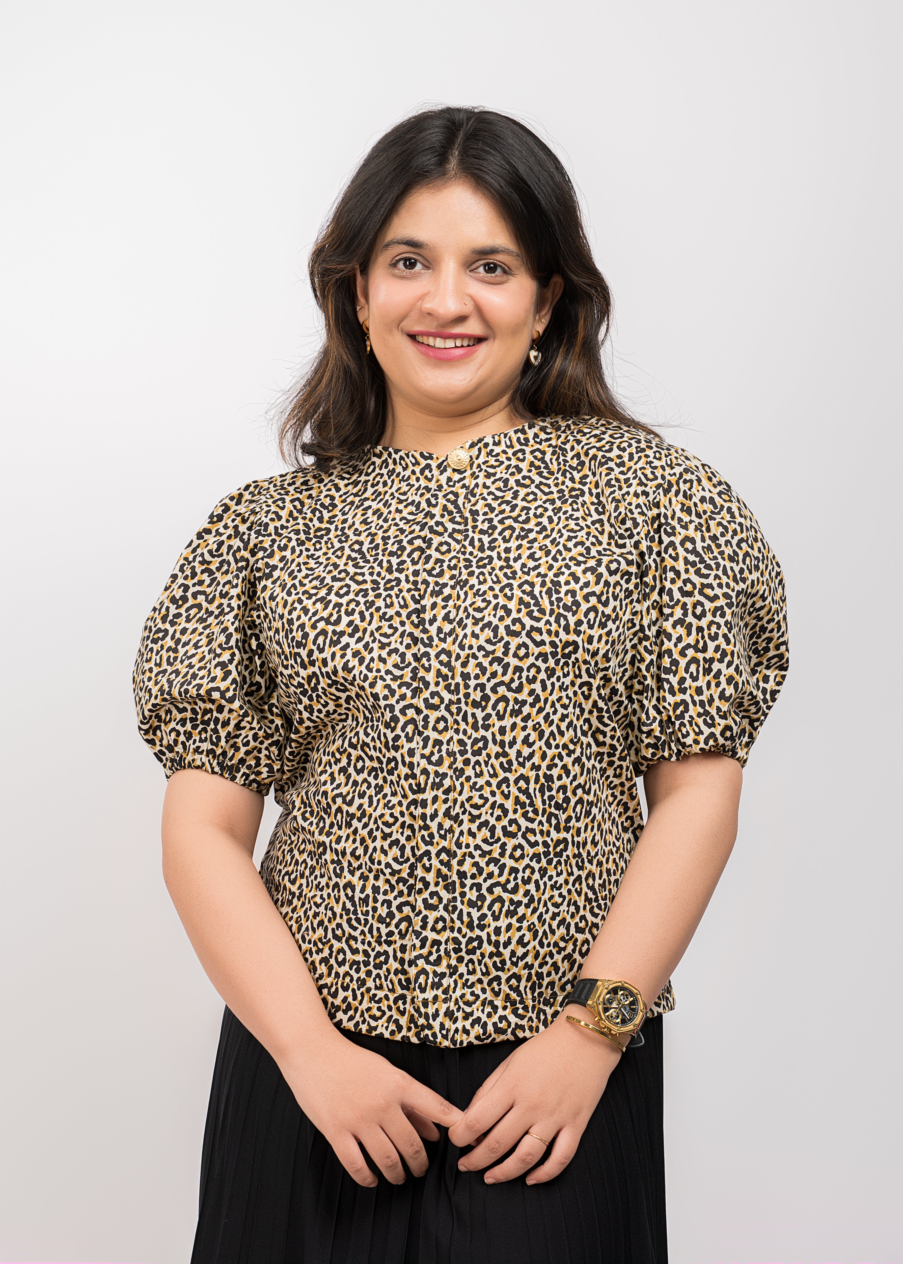 LEO Regular Abstract Top