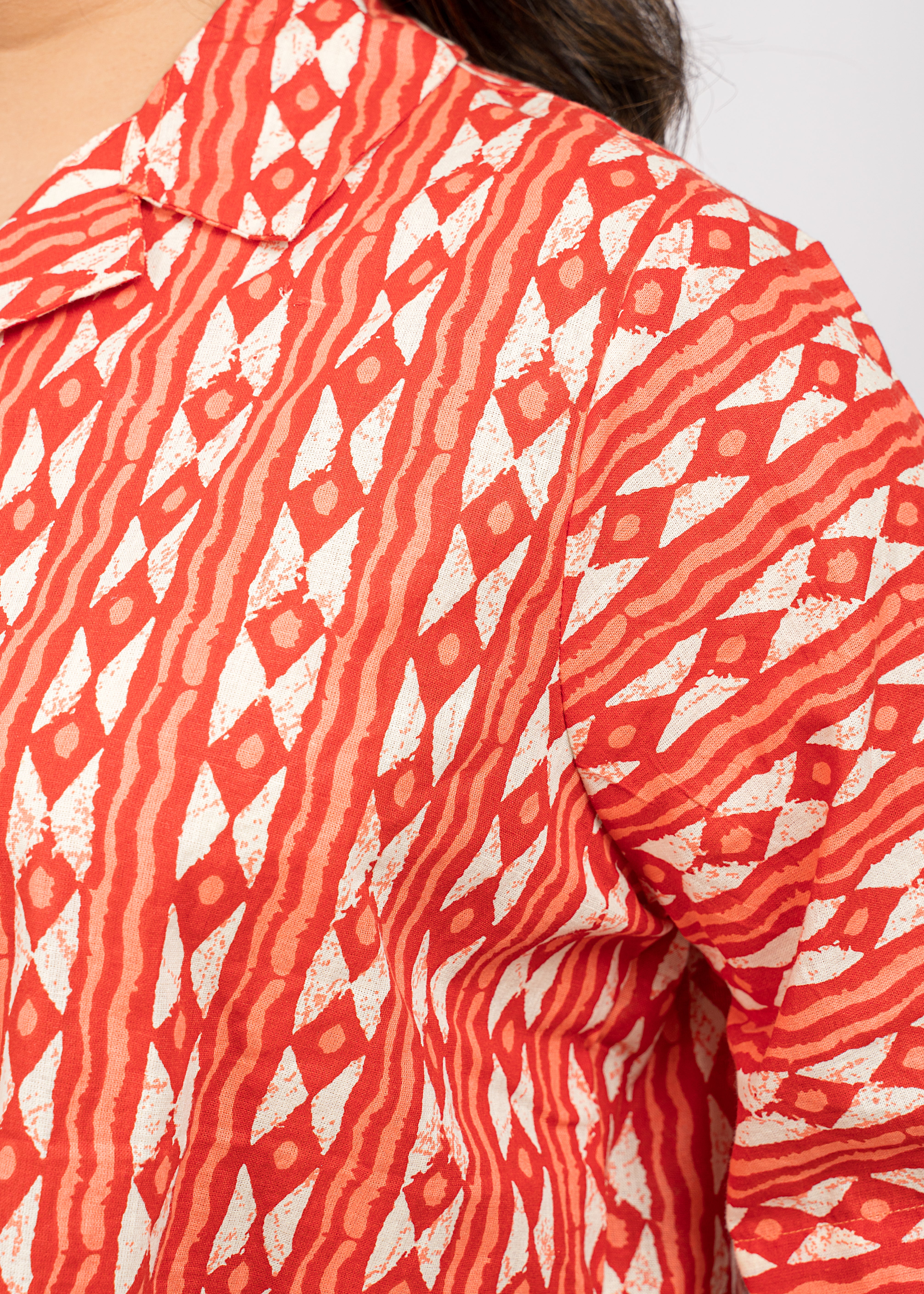 YAM Boxy Printed Shirt