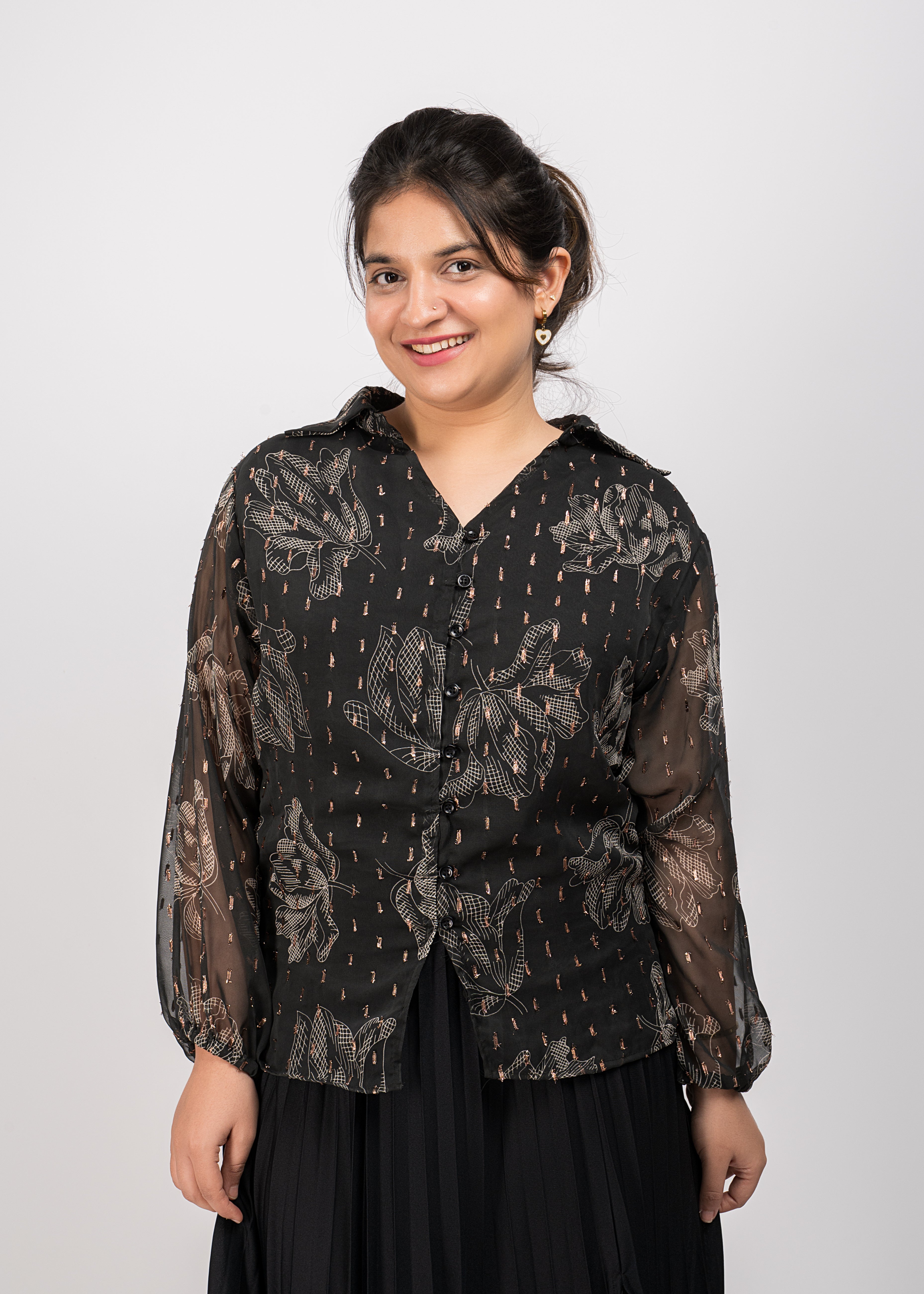 MIN Regular Printed Top