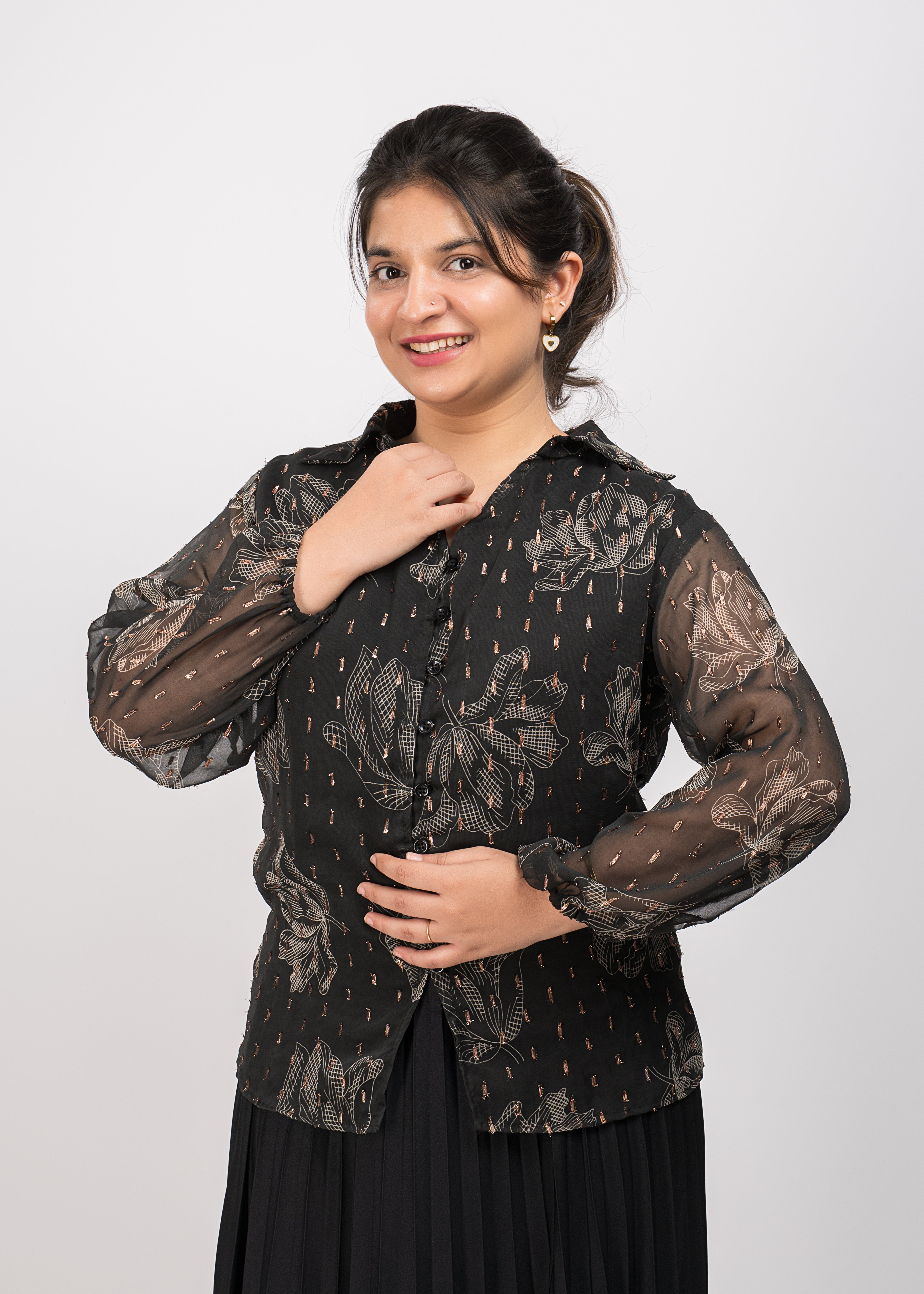 MIN Regular Printed Top