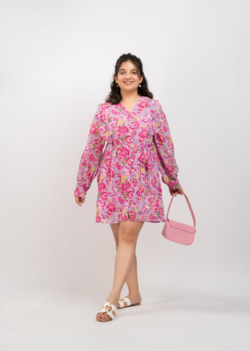 GLIN Regular Printed Dress