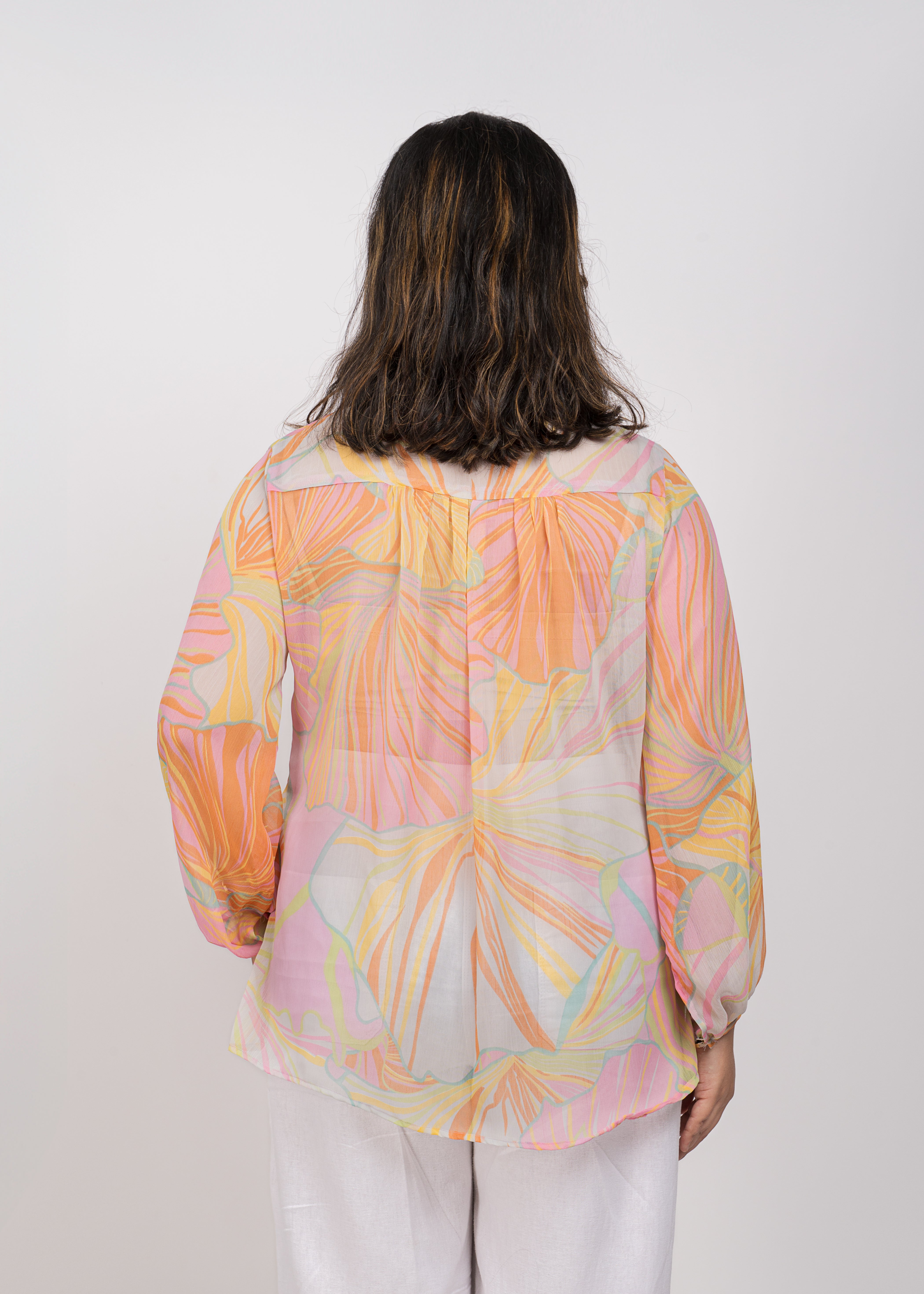 KELI Regular Abstract Shirt