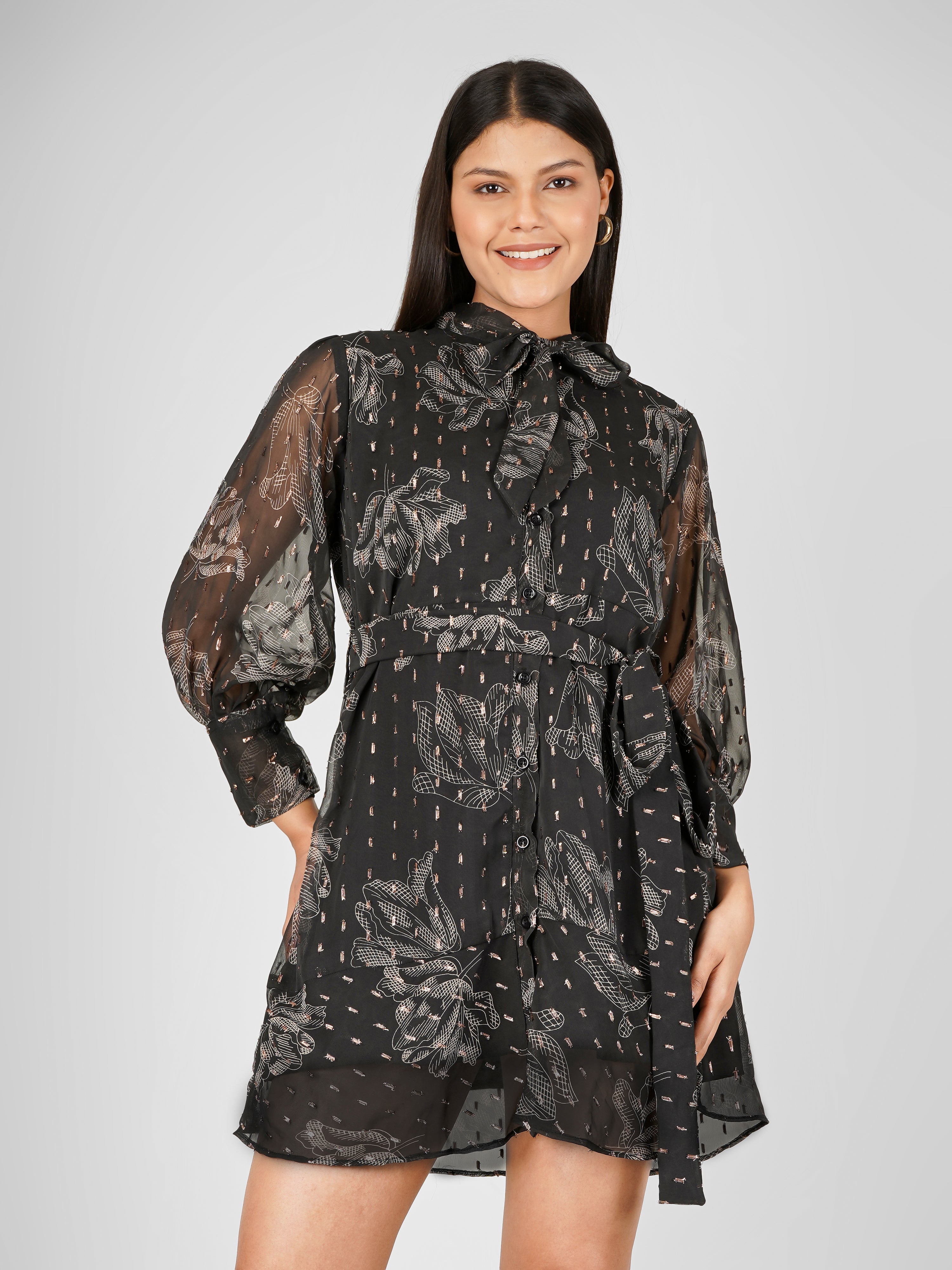 MIN Regular Printed Dress