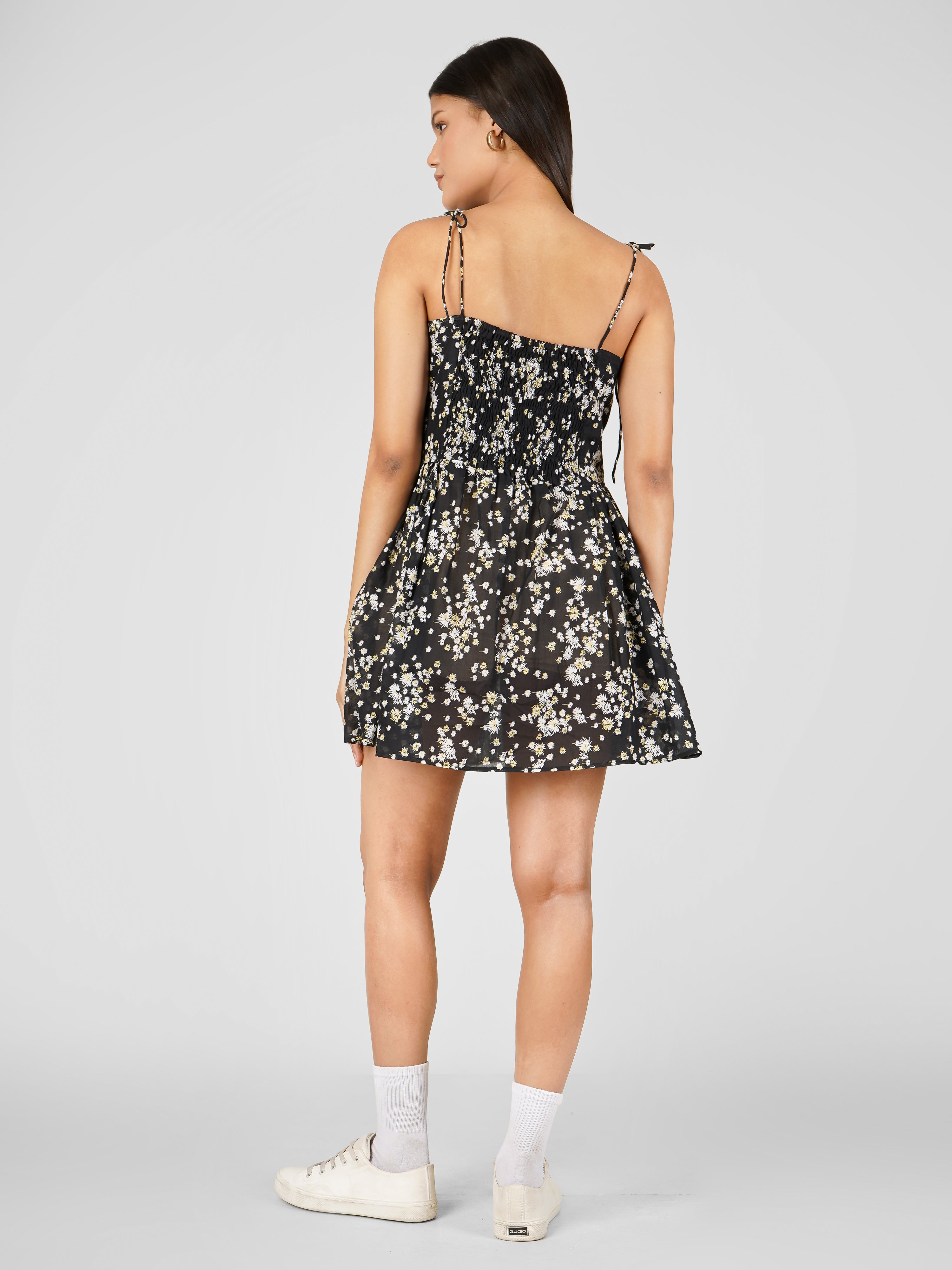 SERI Printed Sleeveless Dress