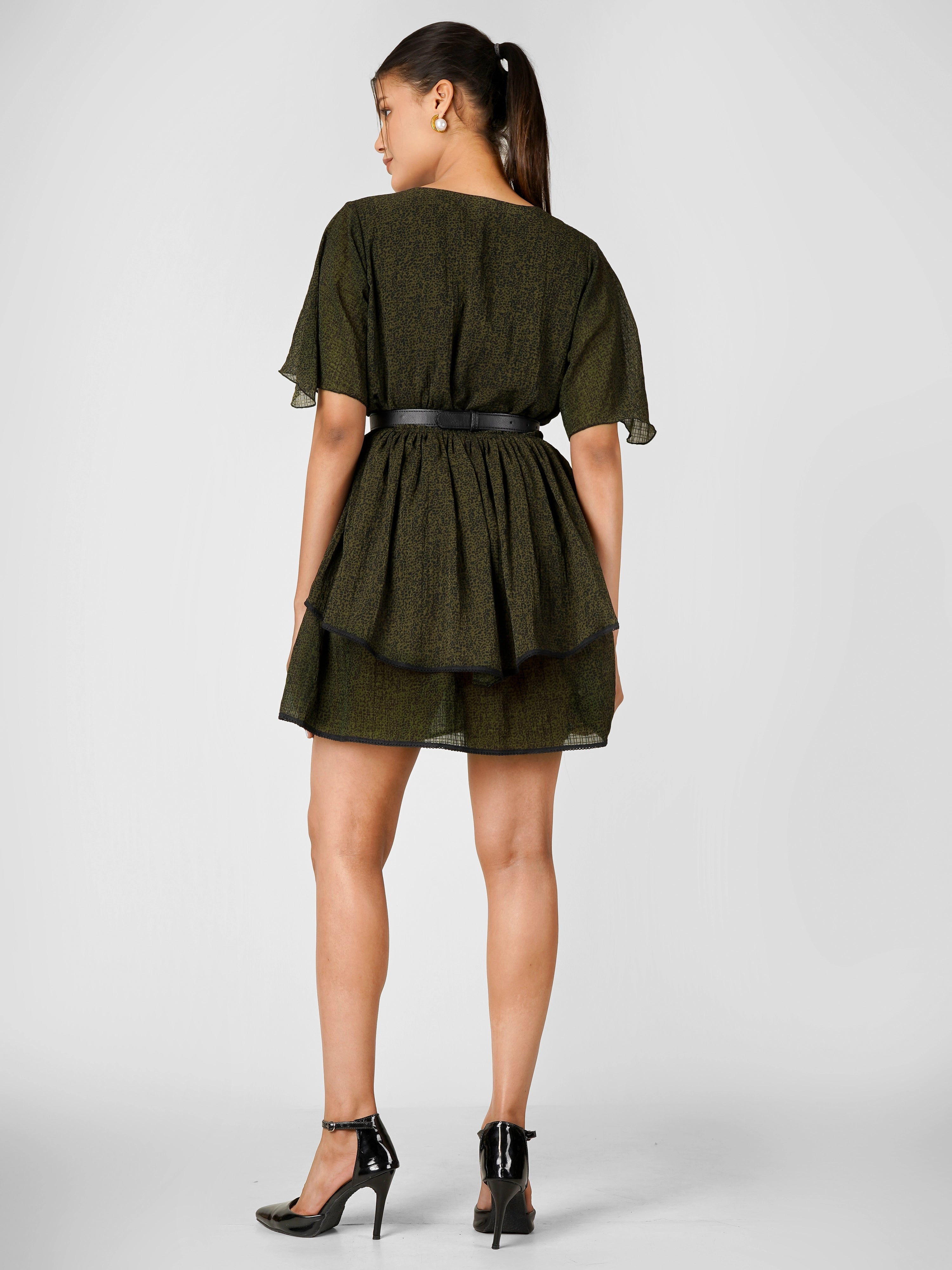 SERA Regular Fit & Flare Dress