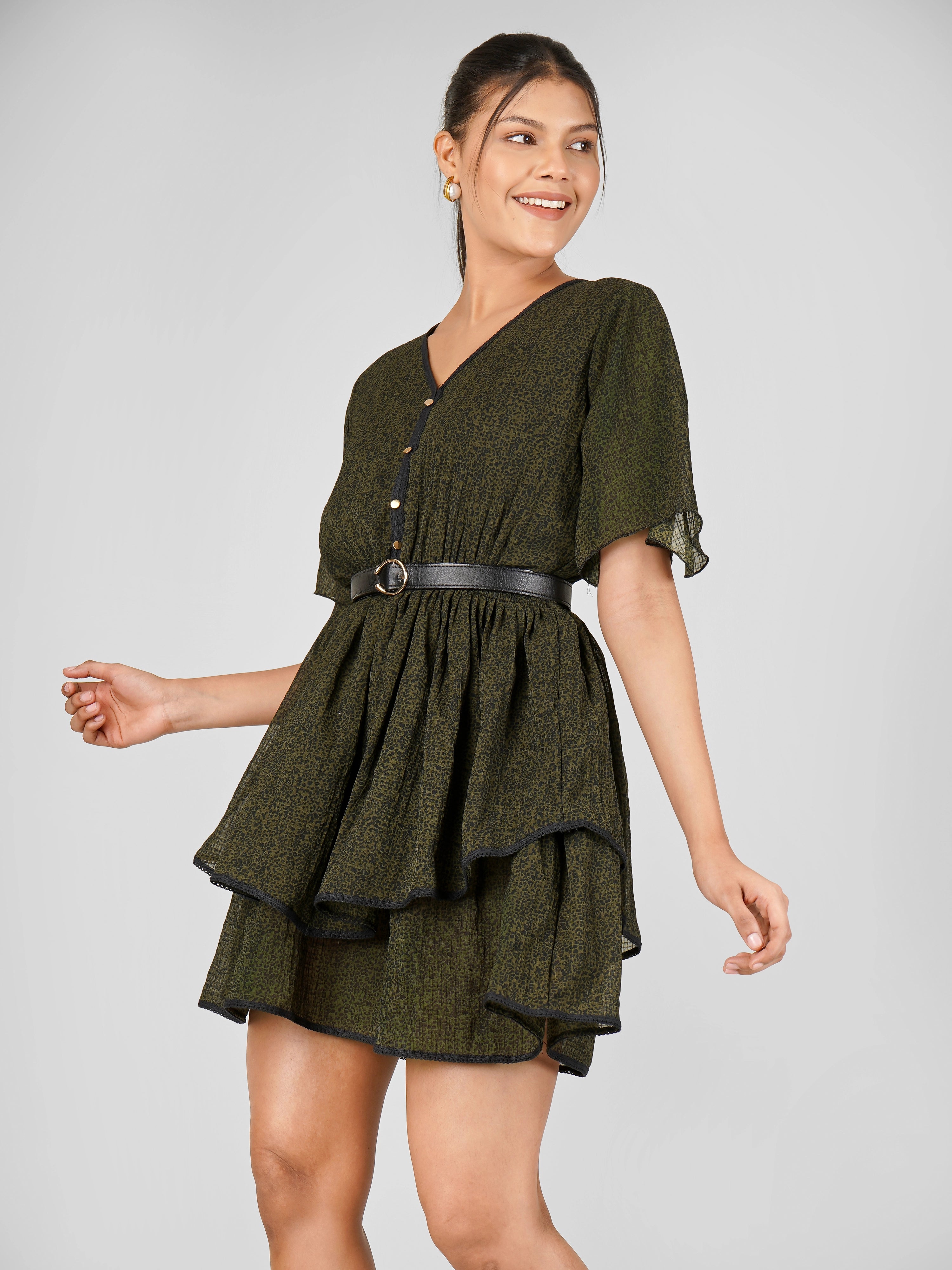 SERA Regular Fit & Flare Dress