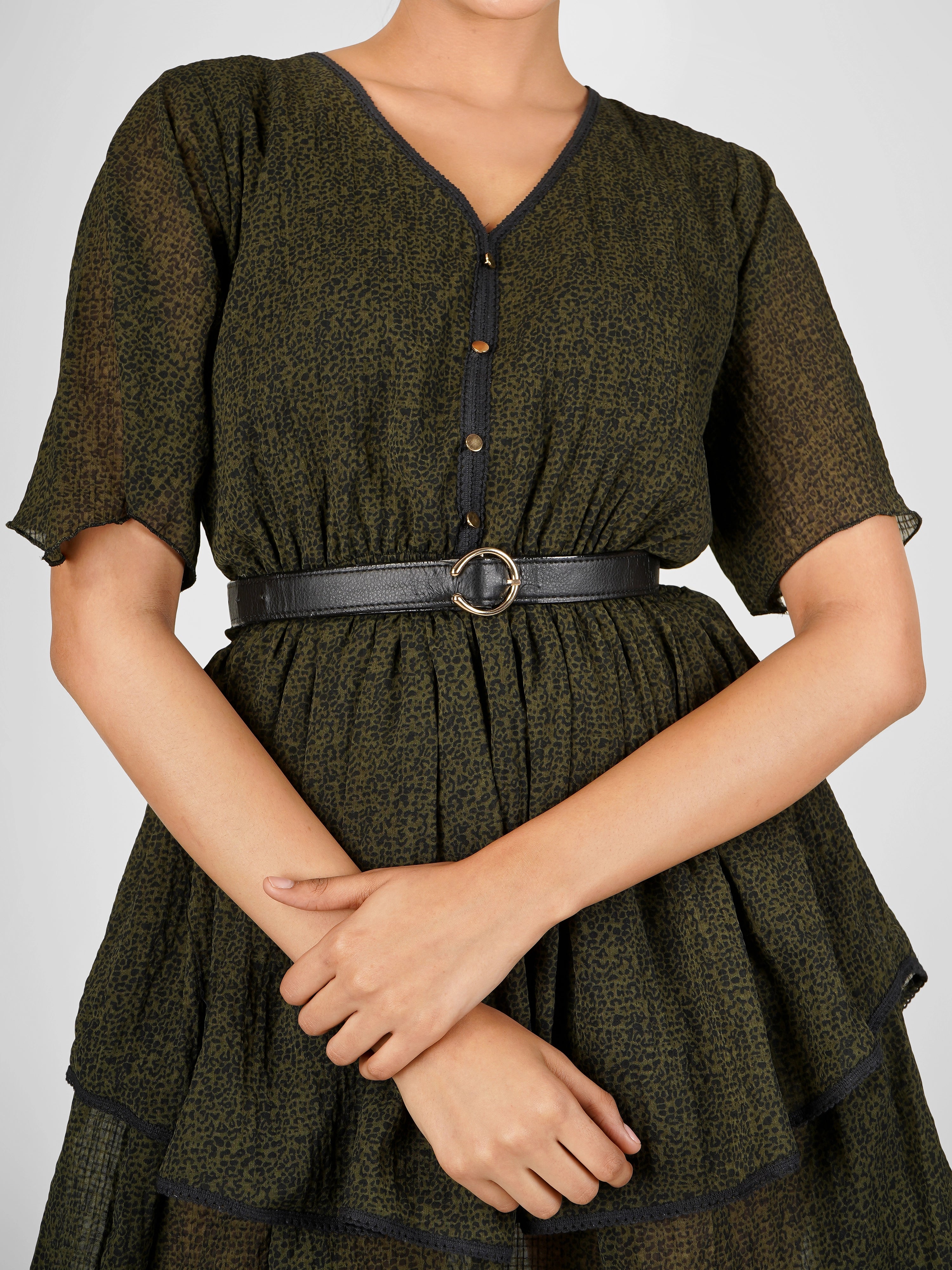 SERA Regular Fit & Flare Dress