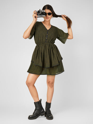 SERA Regular Fit & Flare Dress