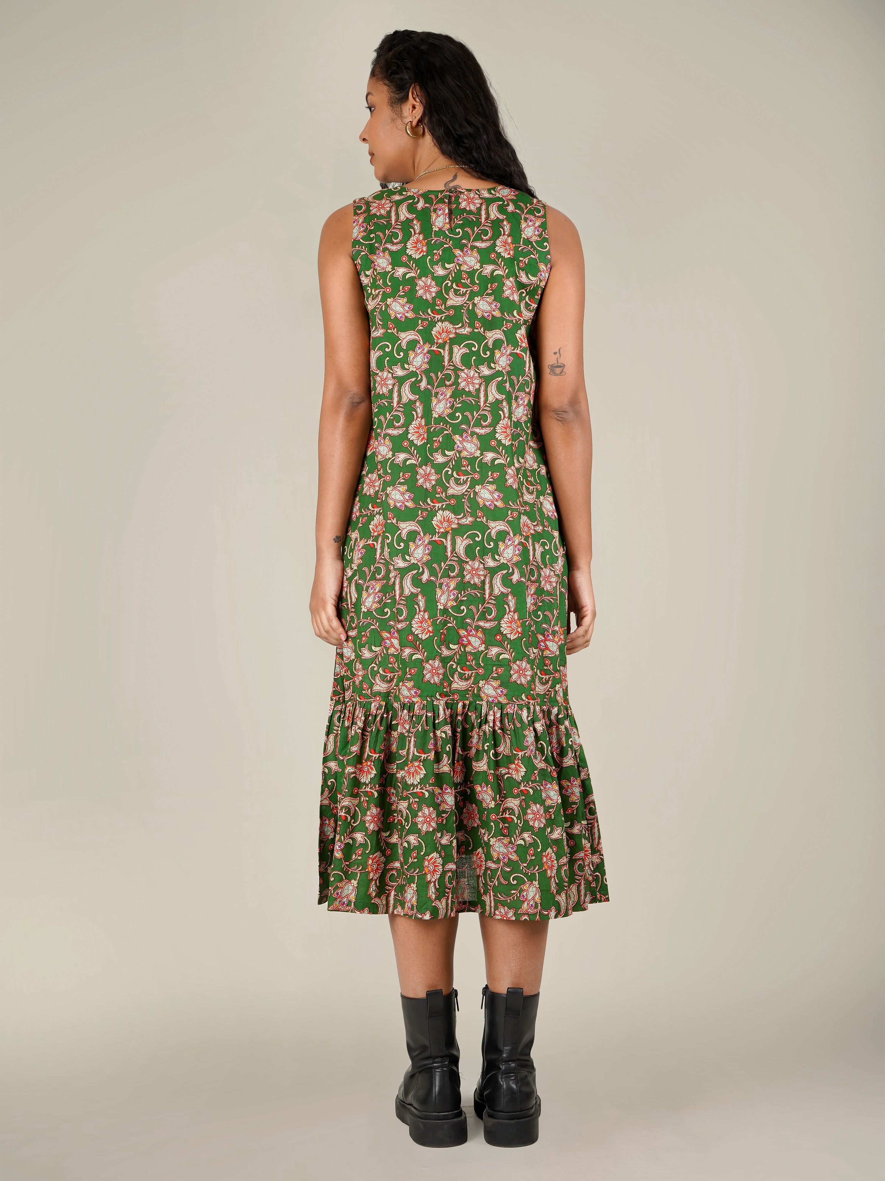 ZAY Loose Fit Printed Dress