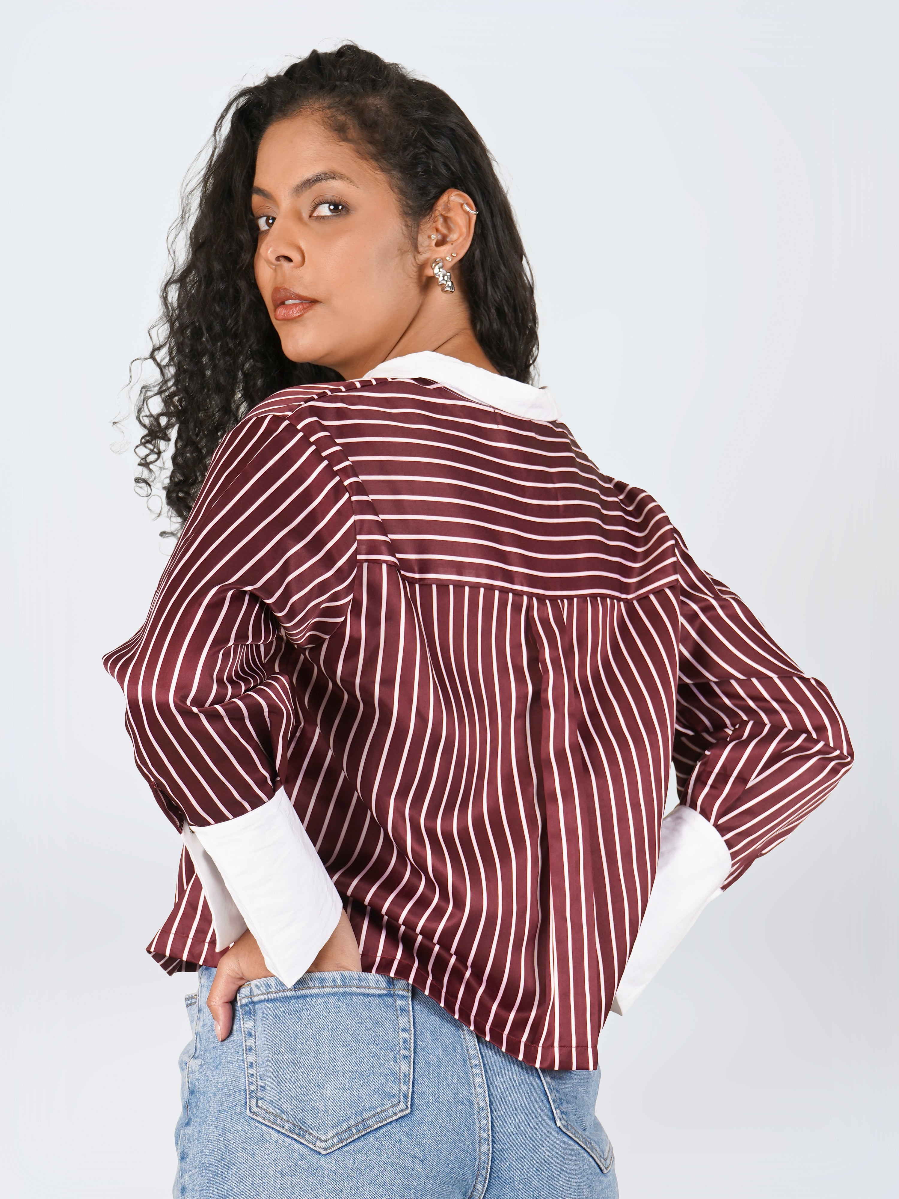 PLAY Boxy Stripe Shirt