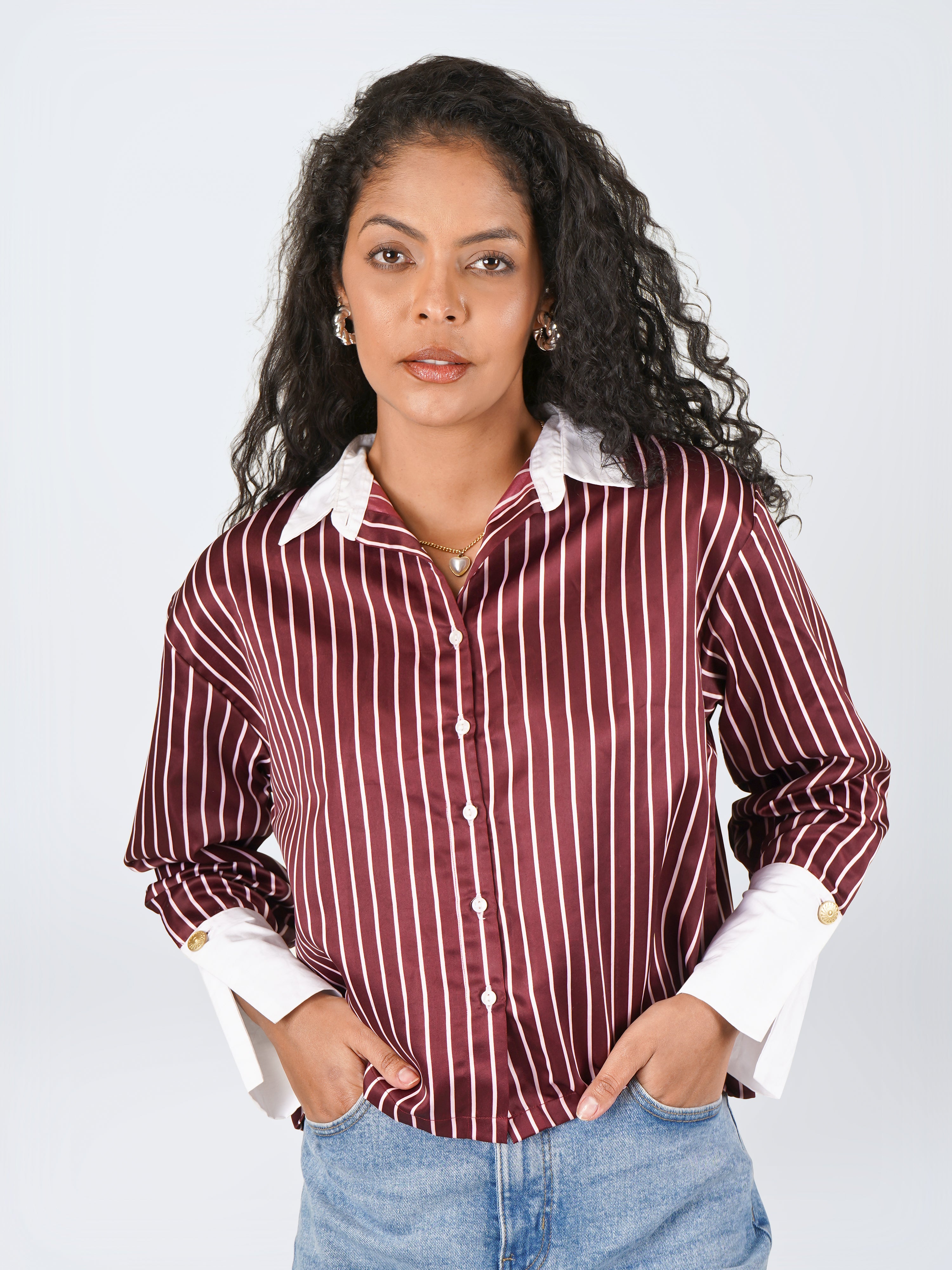PLAY Boxy Stripe Shirt