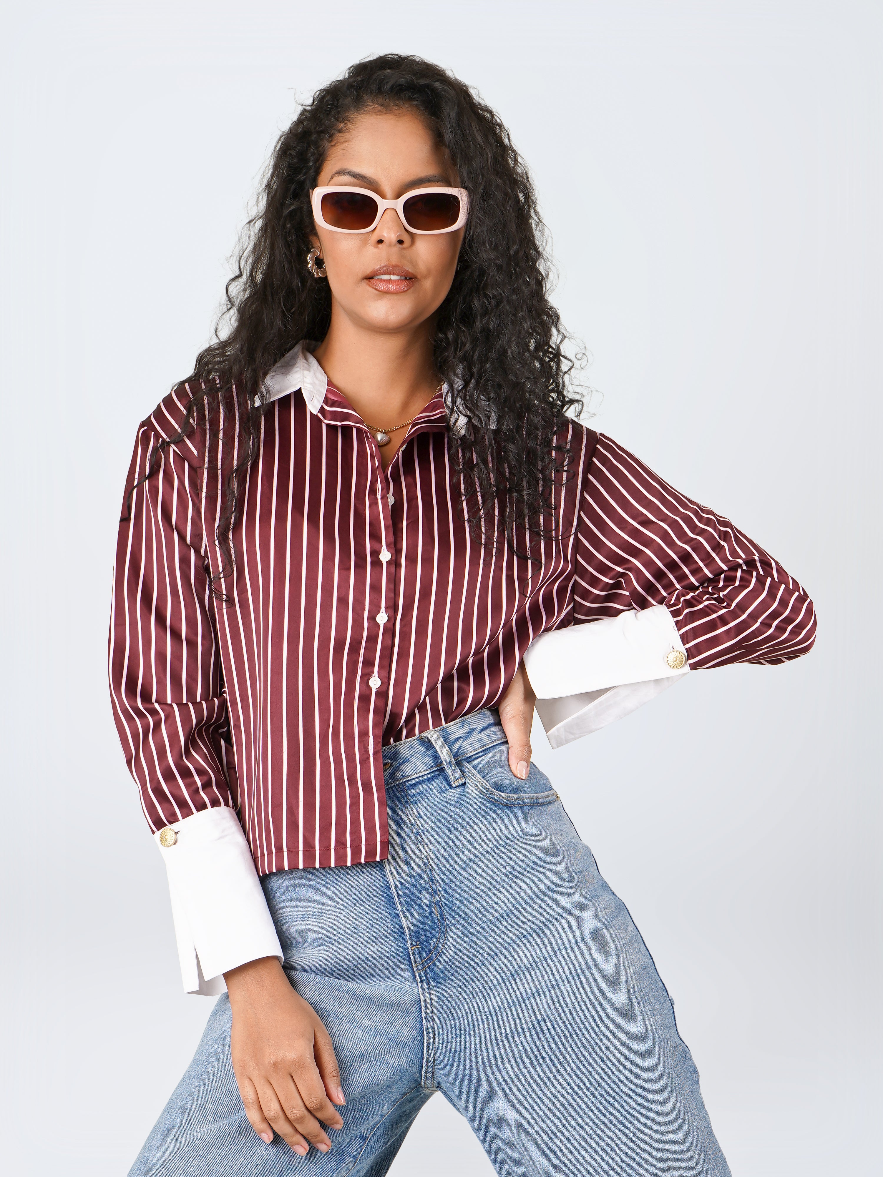 PLAY Boxy Stripe Shirt