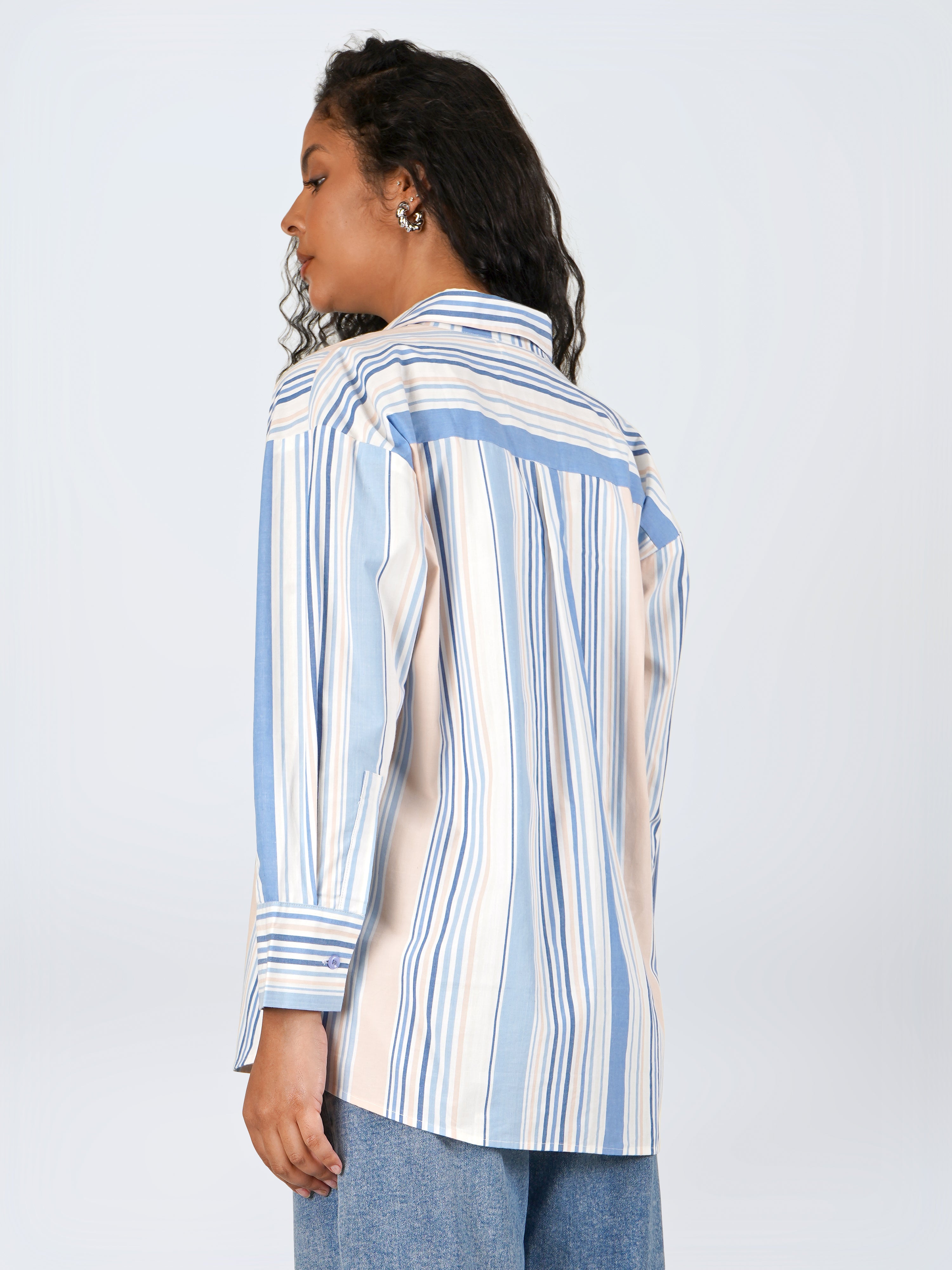 JAM Oversized Stripe Shirt
