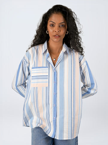 JAM Oversized Stripe Shirt