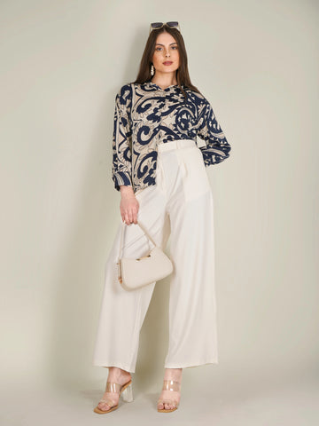 ZINA Abstract Printed Shirt