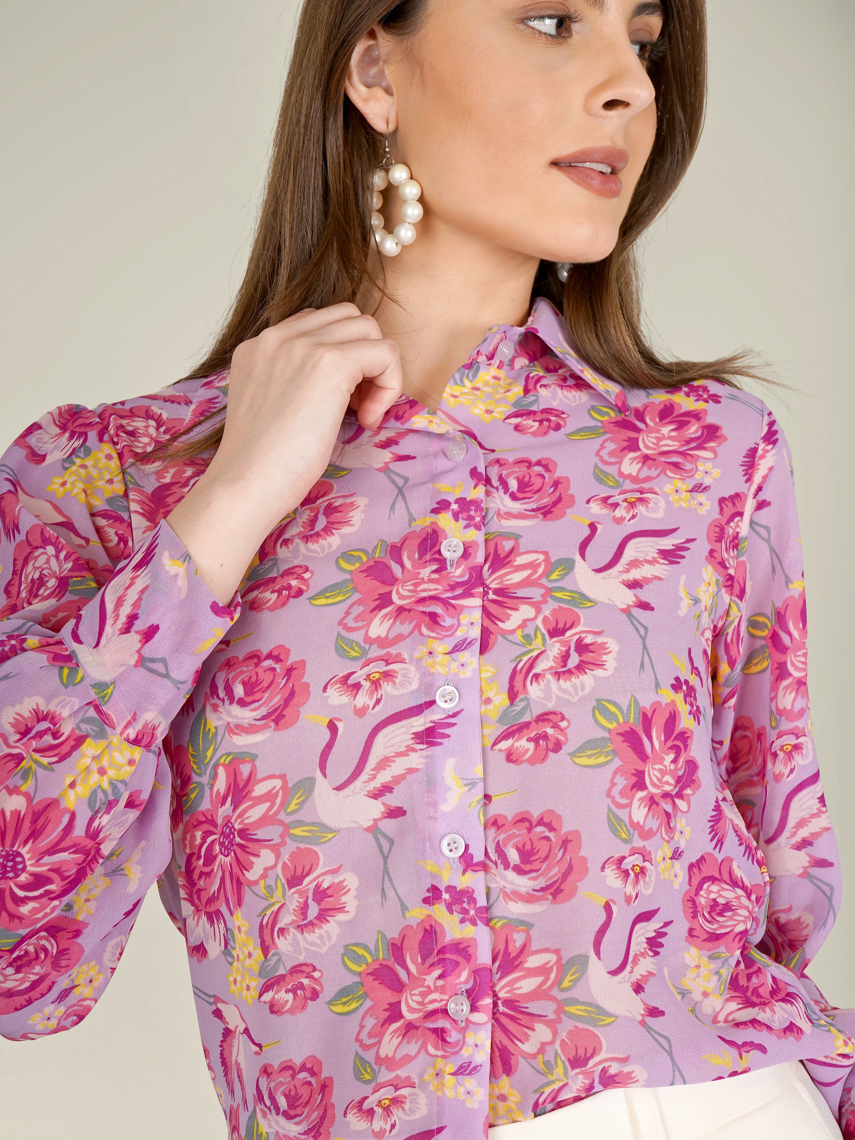 GLIN Regular Printed Shirt