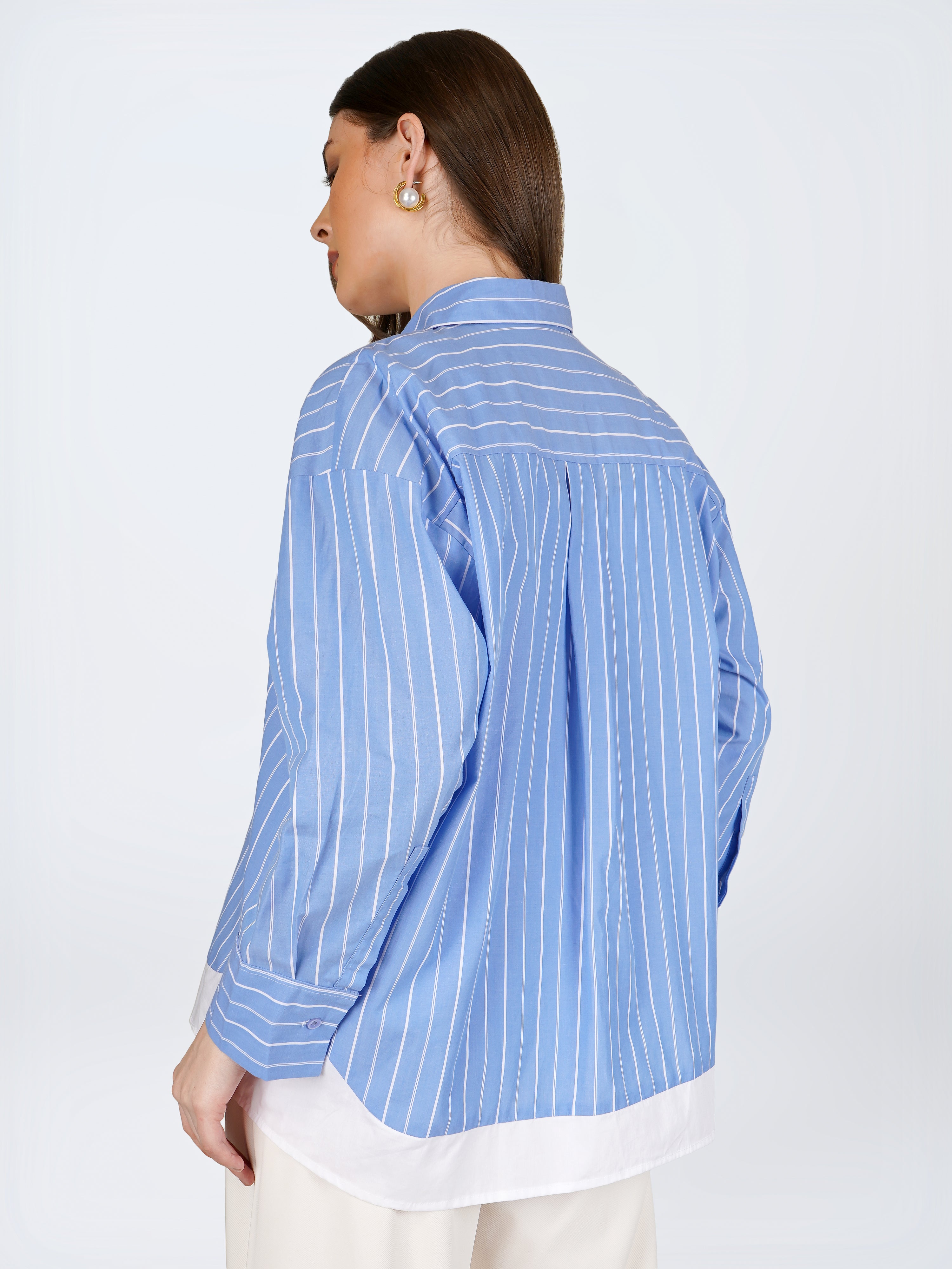 BOSS Oversized Stripe Shirt