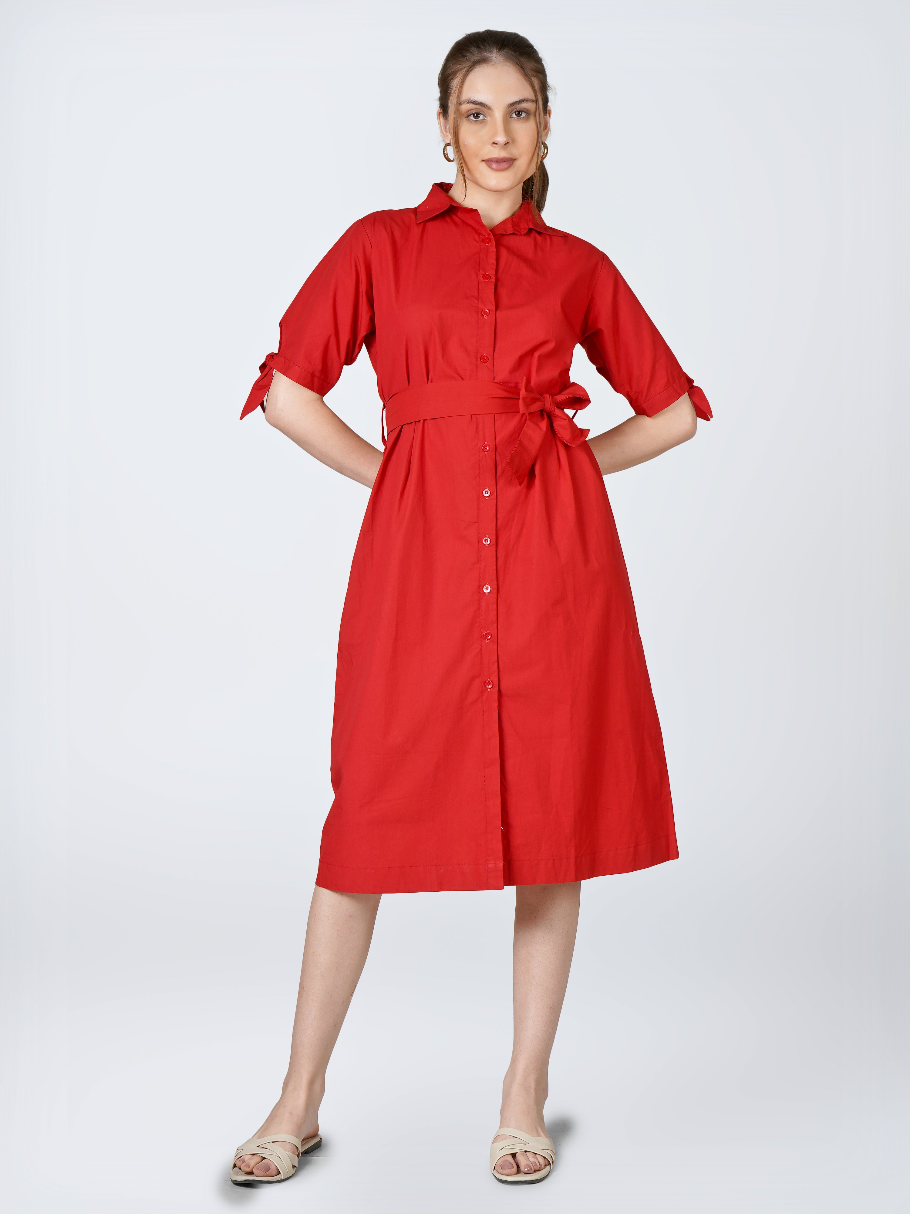 JINI Regular Solid Dress