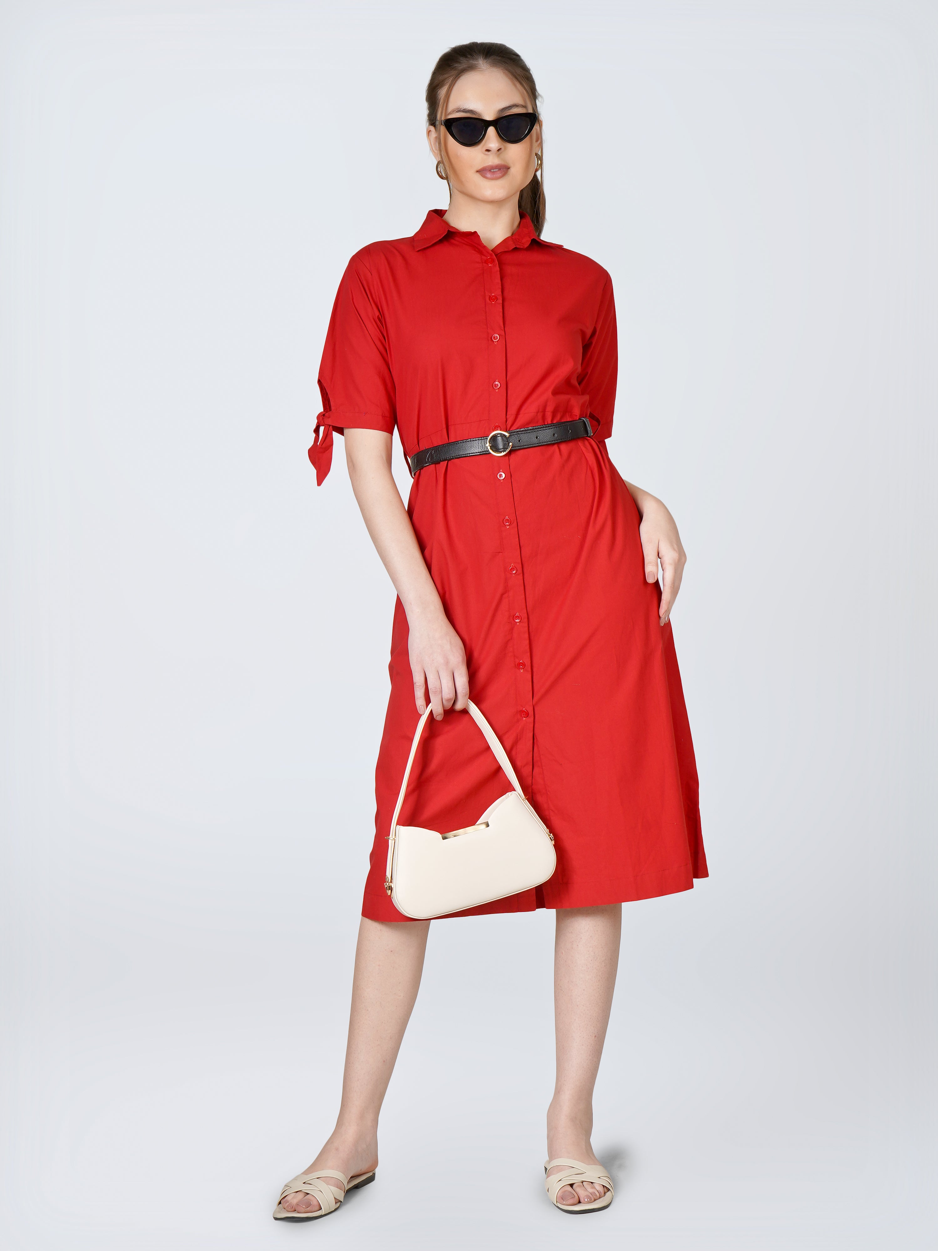 JINI Regular Solid Dress