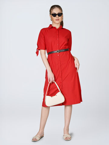 JINI Regular Solid Dress