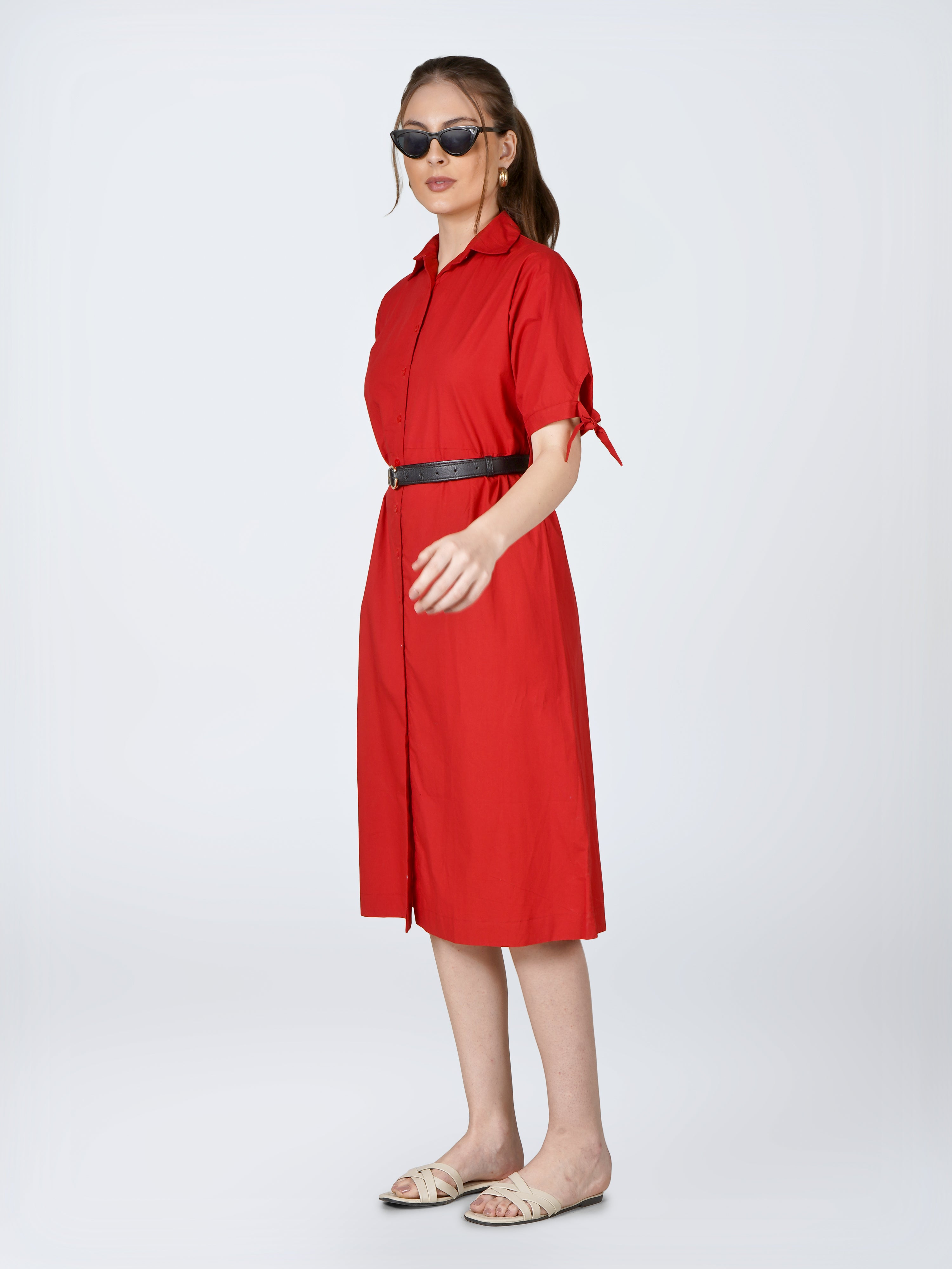 JINI Regular Solid Dress