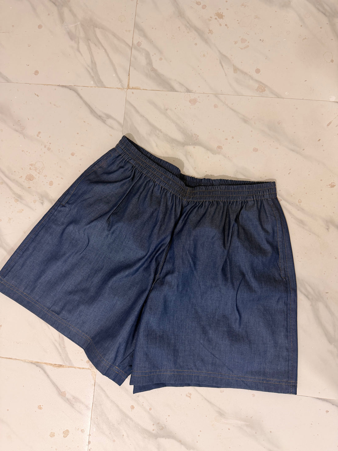 Nostalgia Blue Shorts