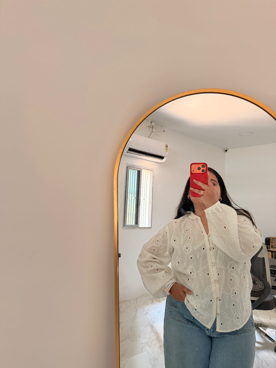 CHA Regular Embroidered Top
