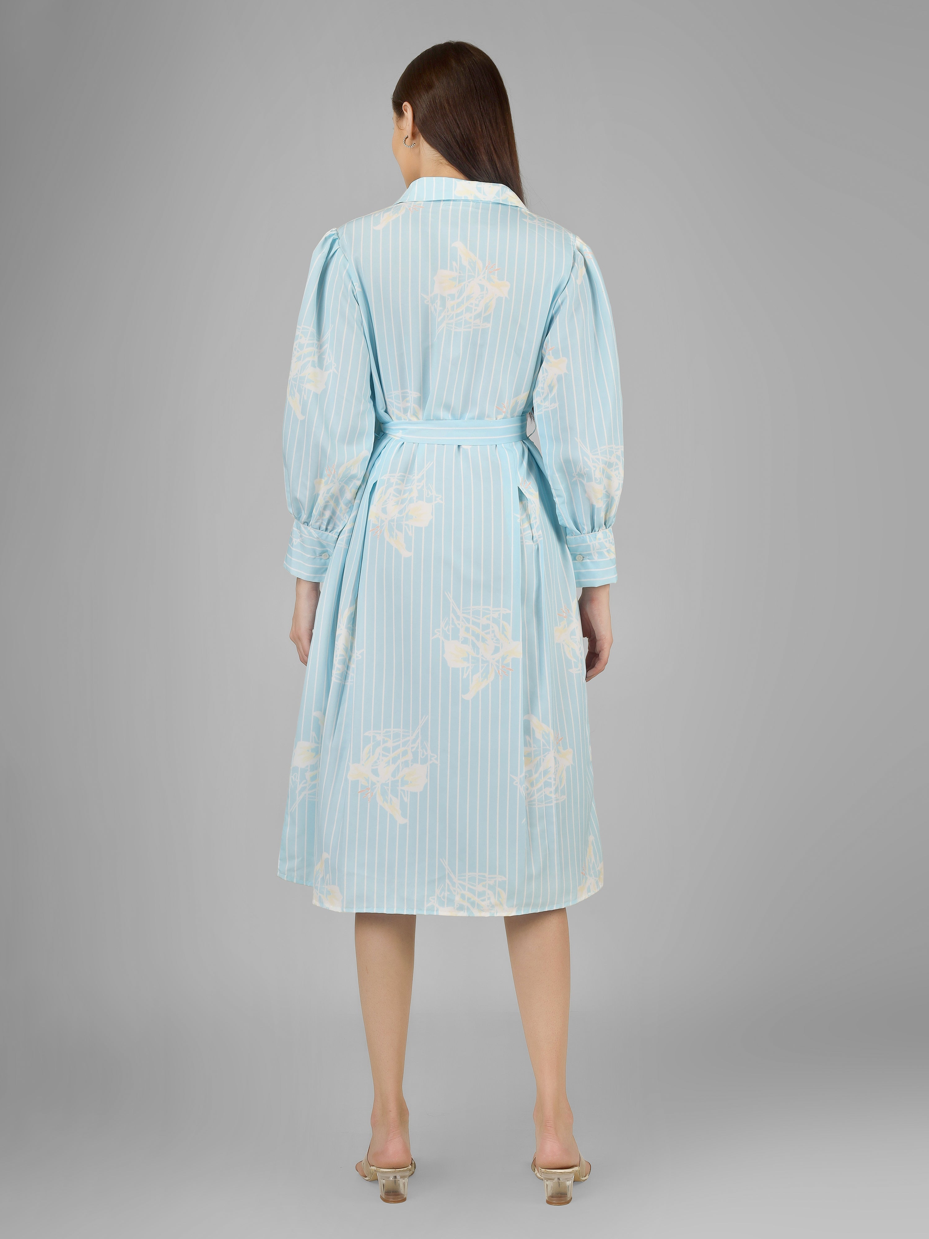 BENI Printed Midi Dress