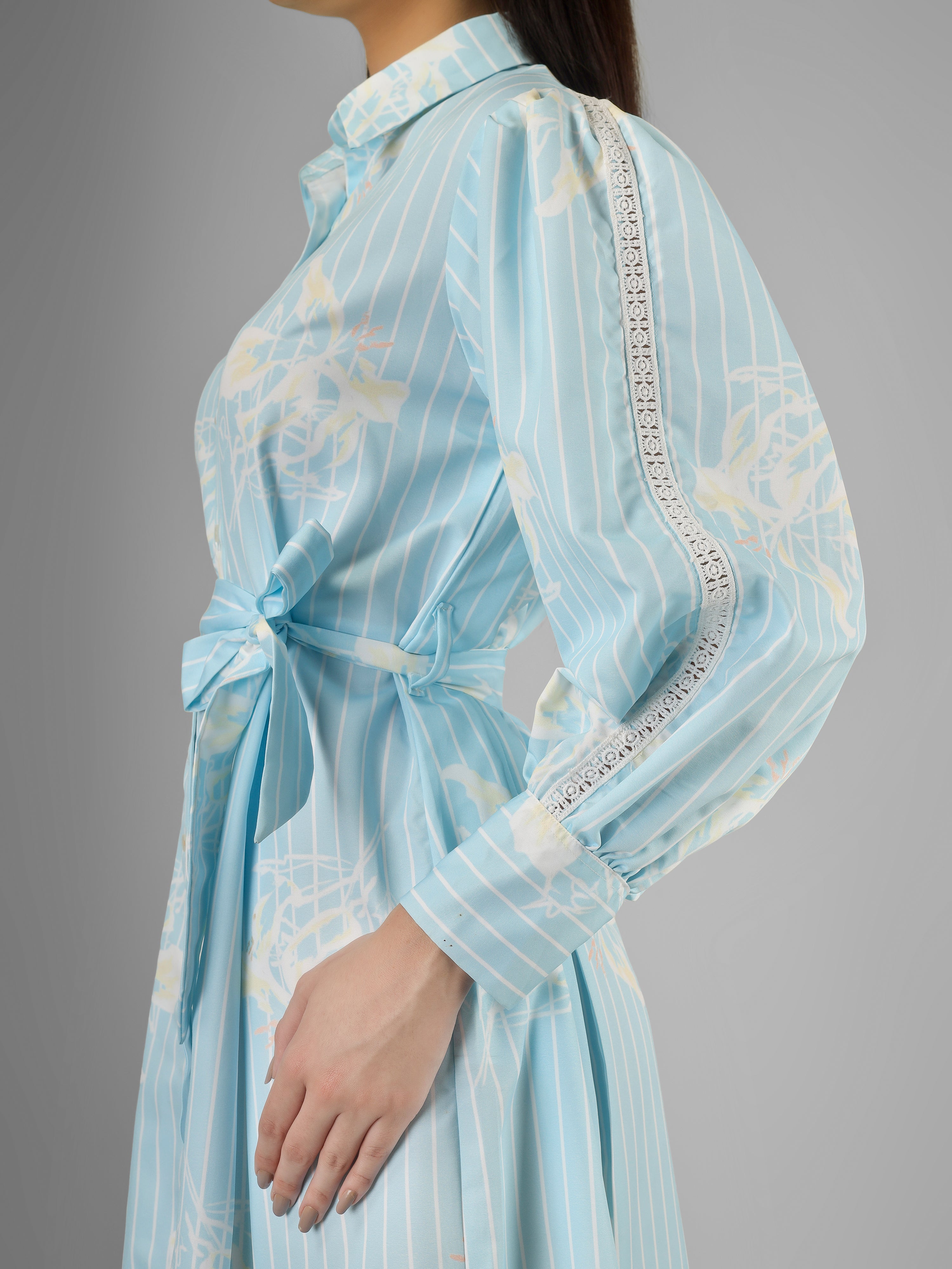 BENI Printed Midi Dress