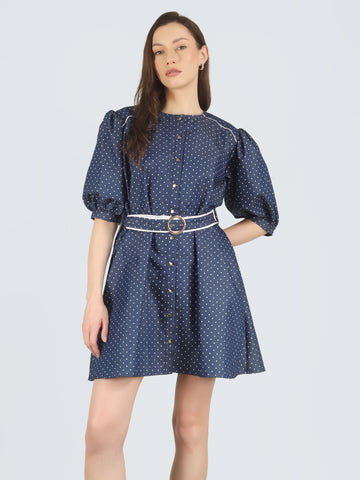 Nostalgia Dot Dress