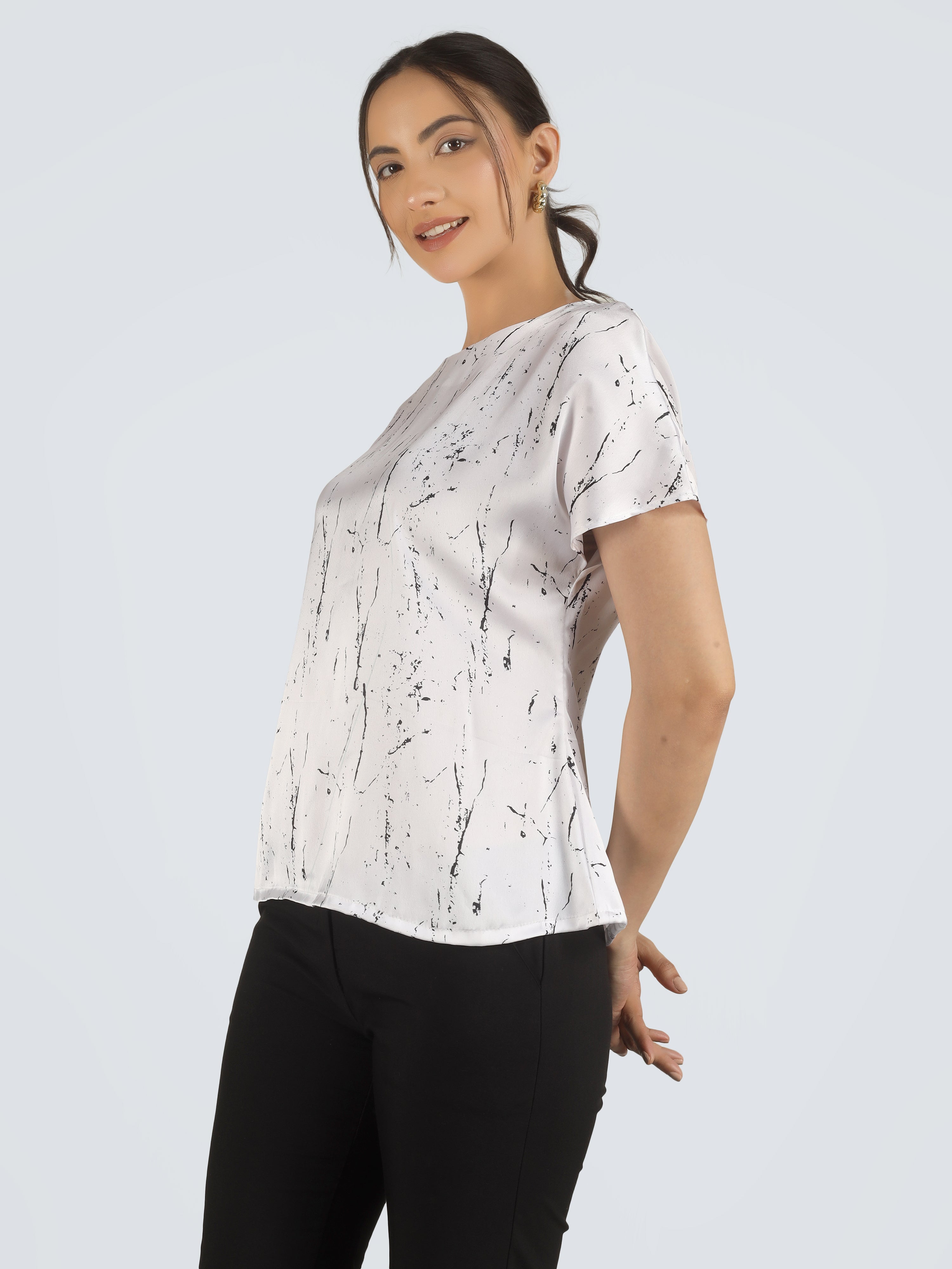 Shine Polka Top