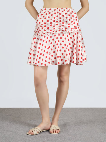 Sunlight Polka Skirt