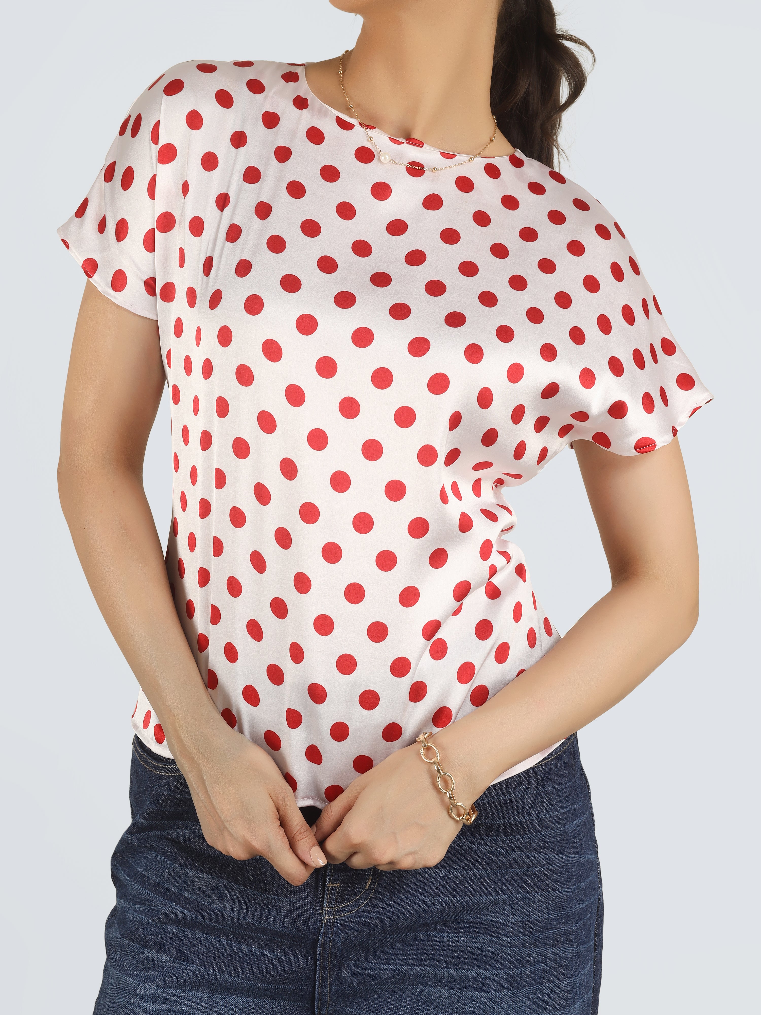 Shine Polka Top