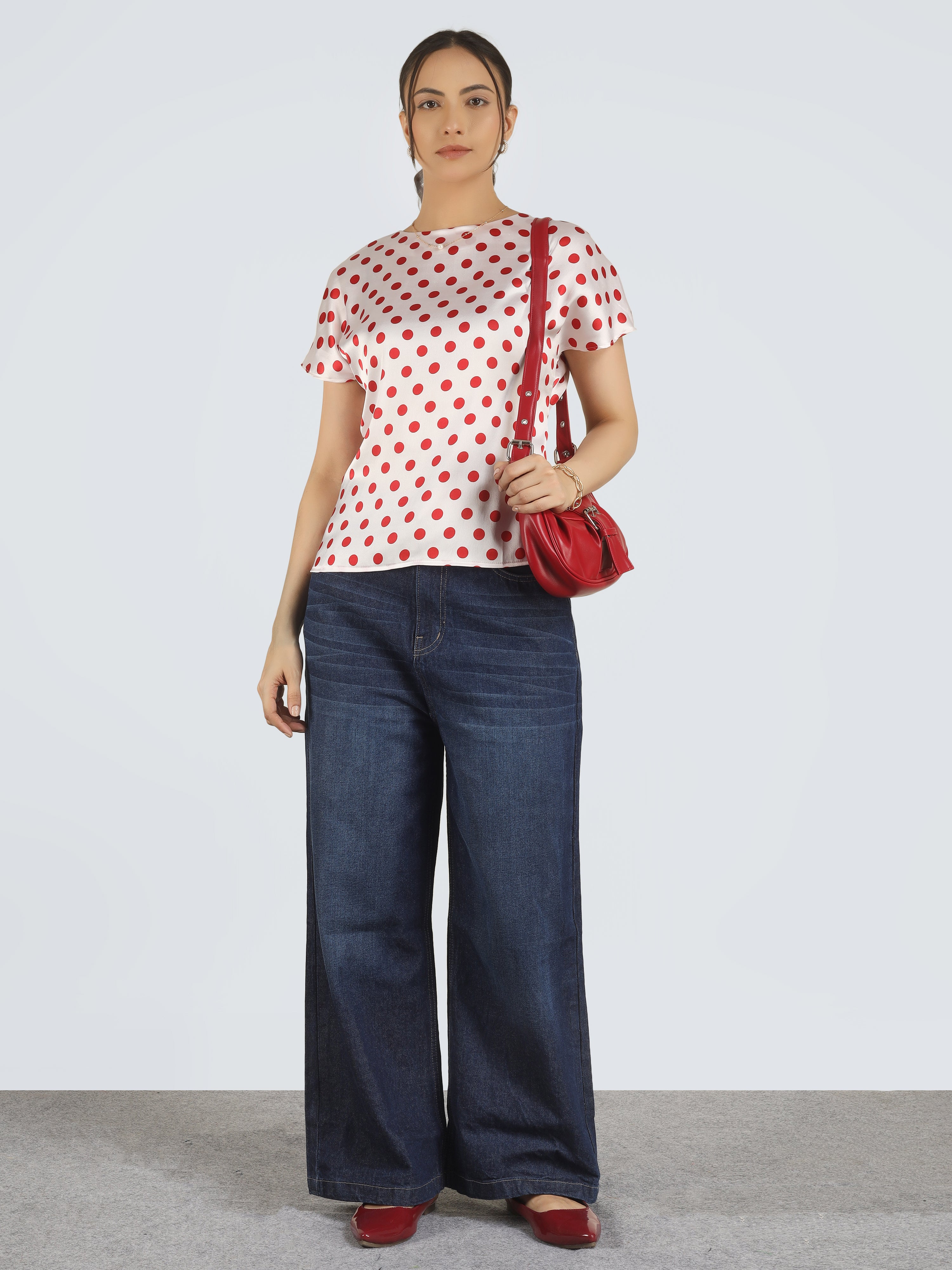 Shine Polka Top
