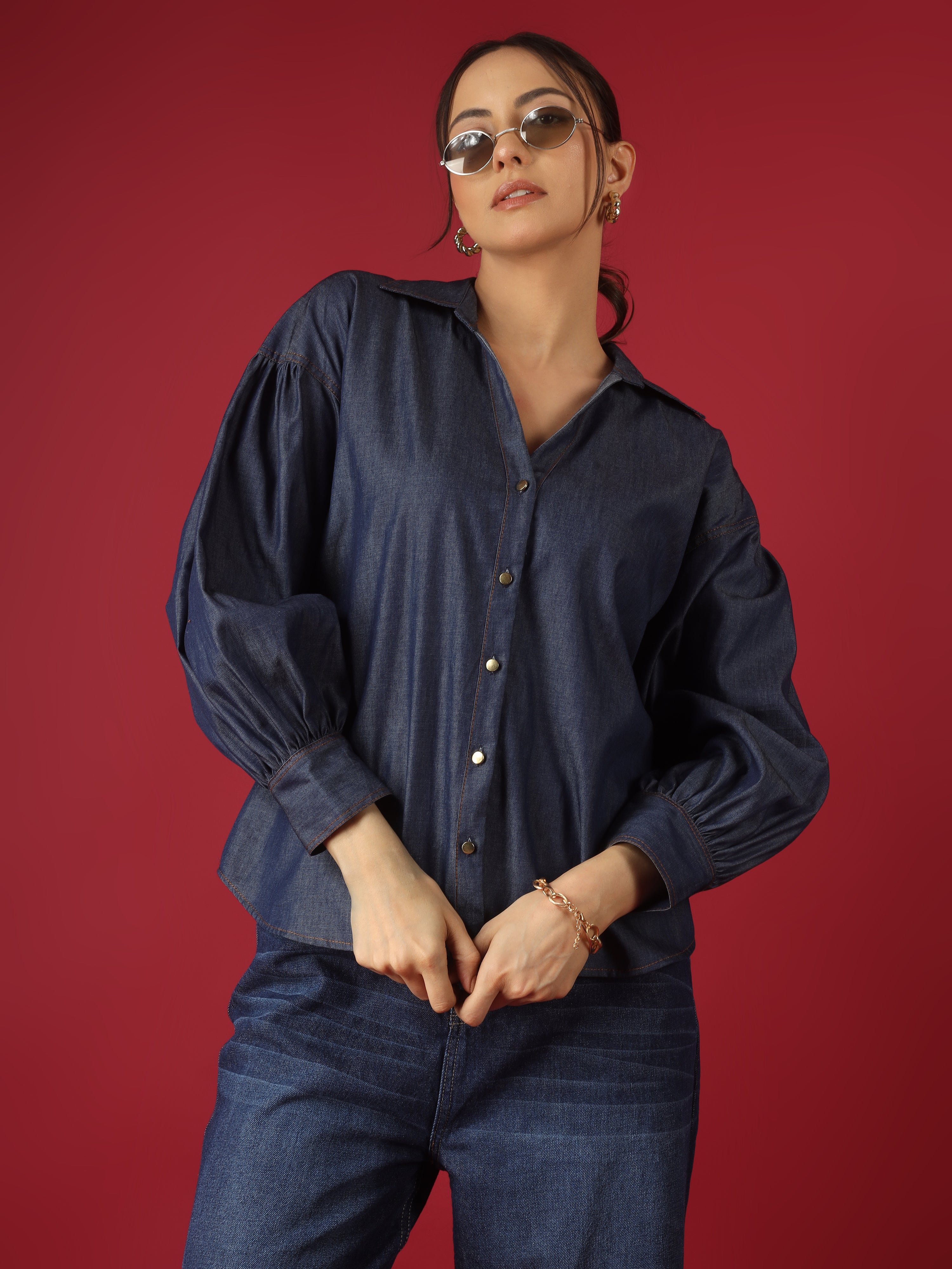 Nostalgia Blue Shirt