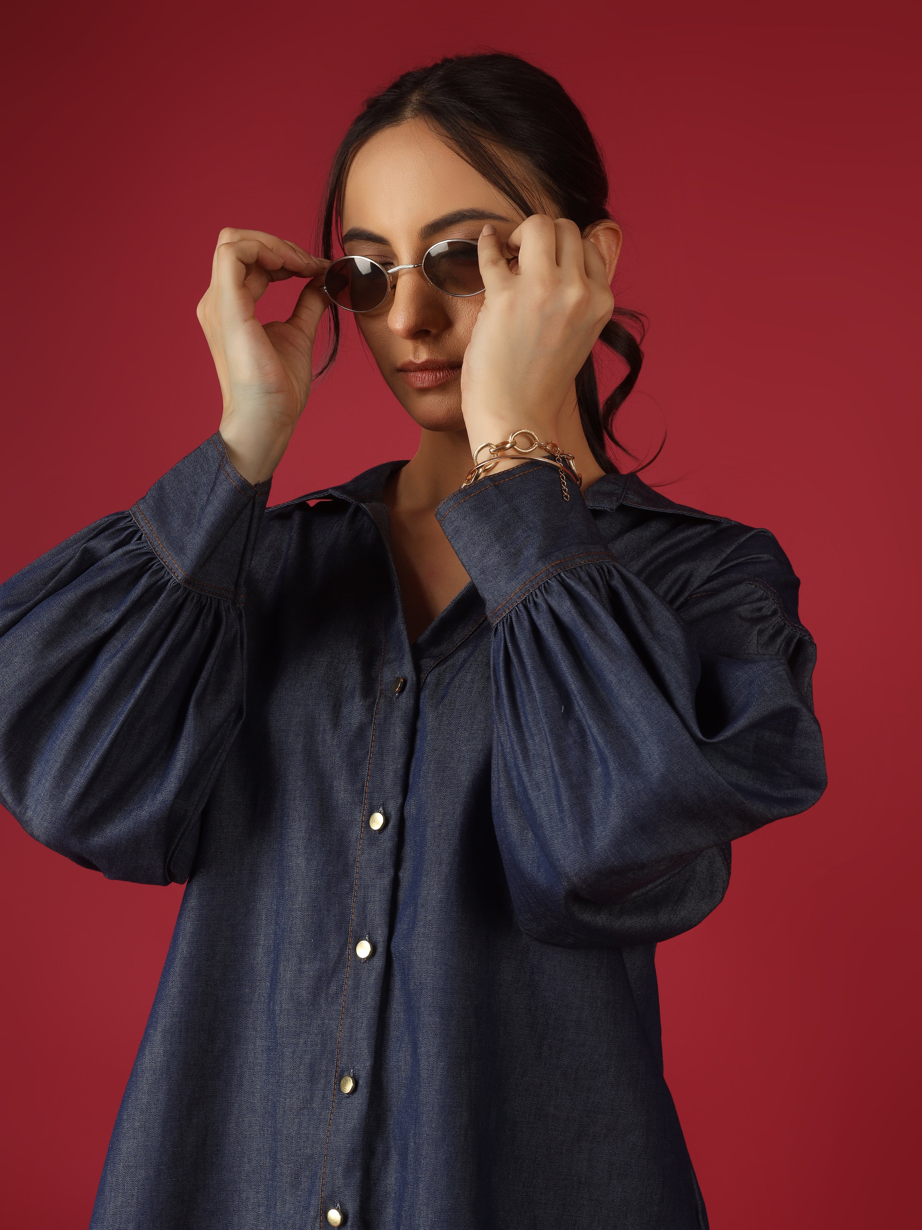 Nostalgia Blue Shirt