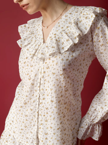 Buttercup Joe Frill Top