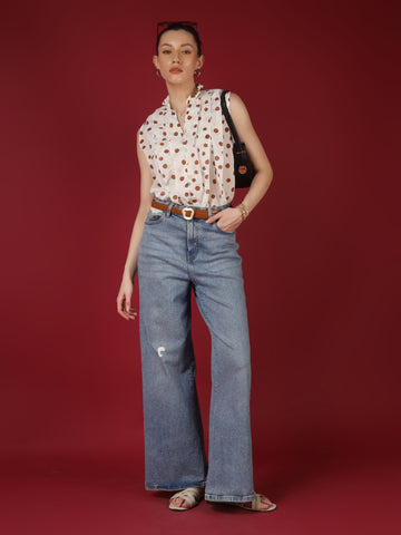 Polka Summer Top