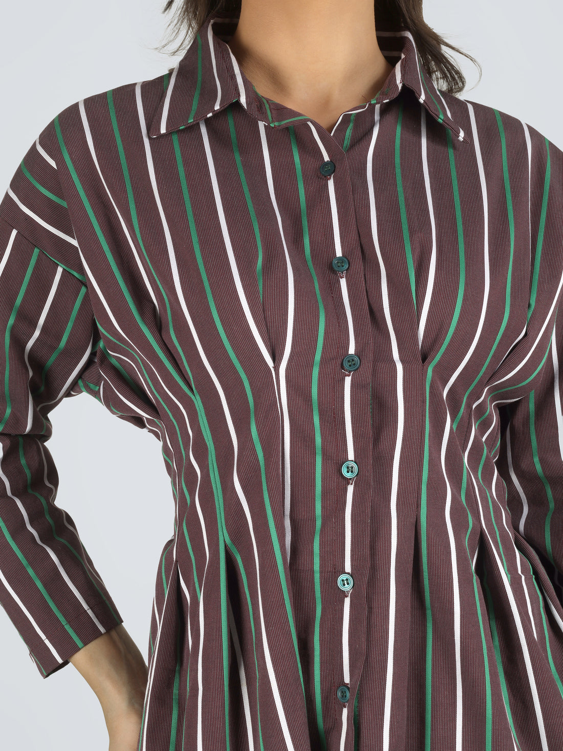 Mocha Stripe Shirt