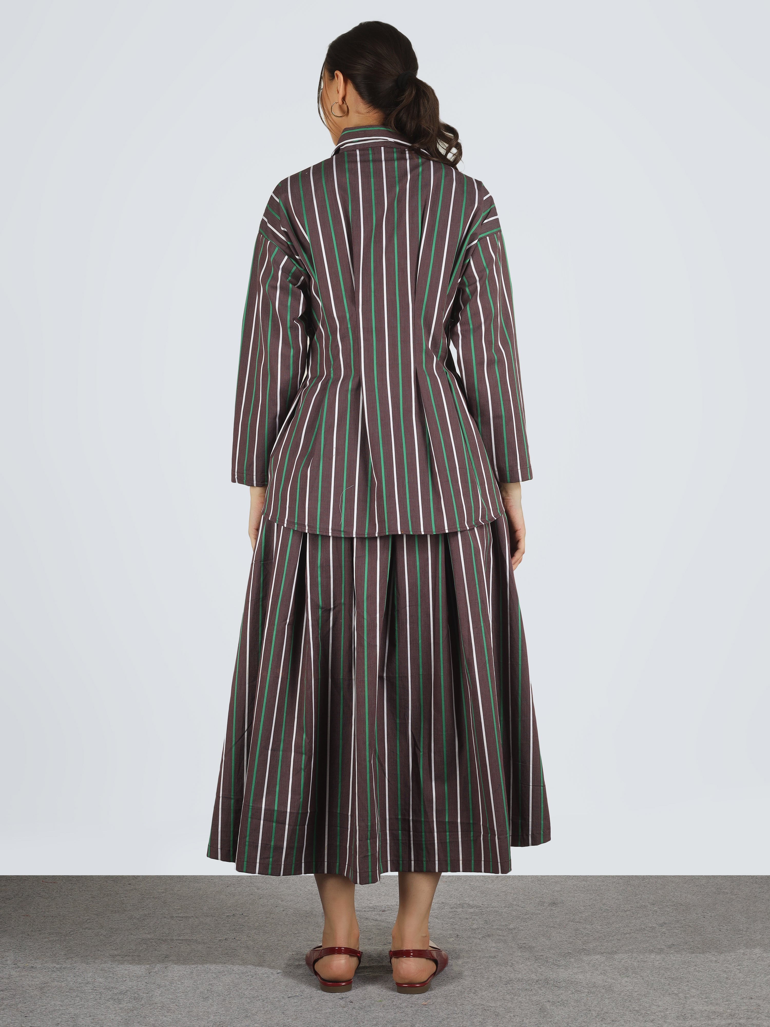 Mocha Stripe Shirt