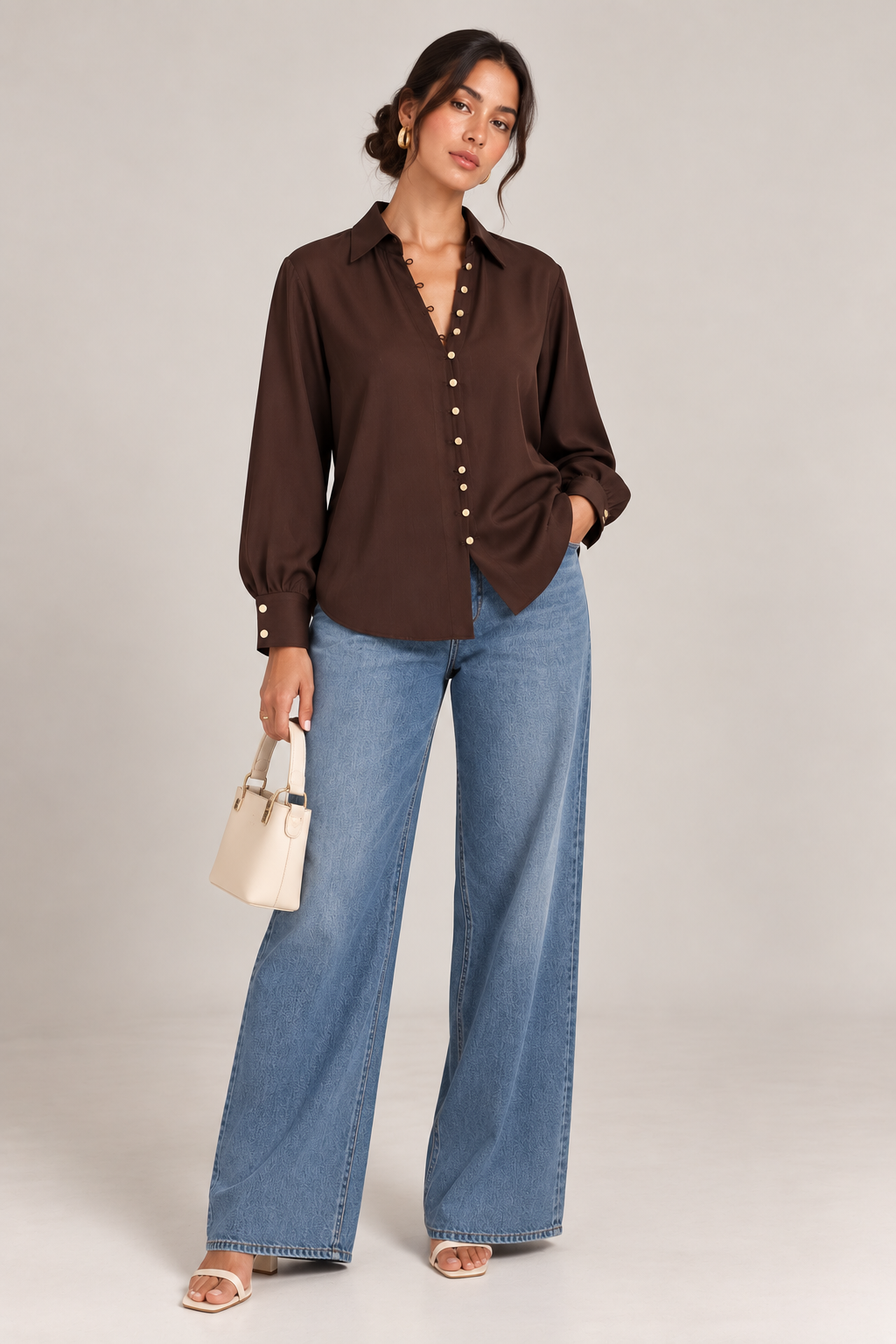 Golden Hour Shirt | Chocolate