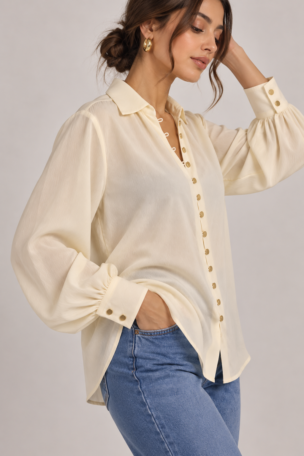 Golden Hour Shirt | Cream