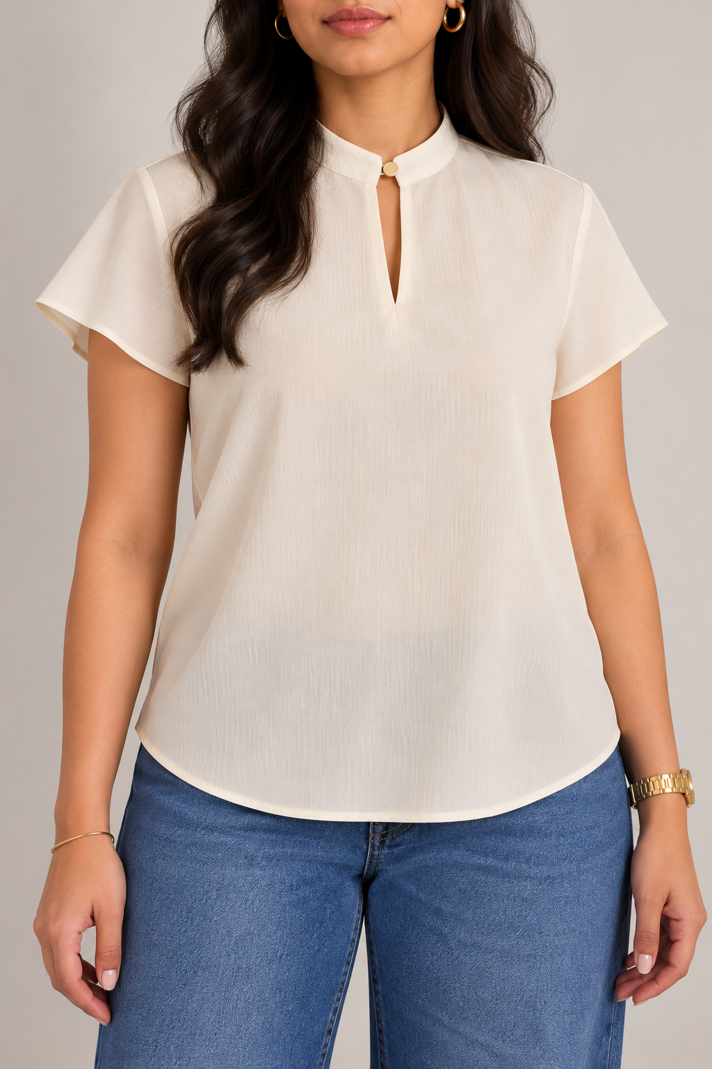 Hazel Top | Cream
