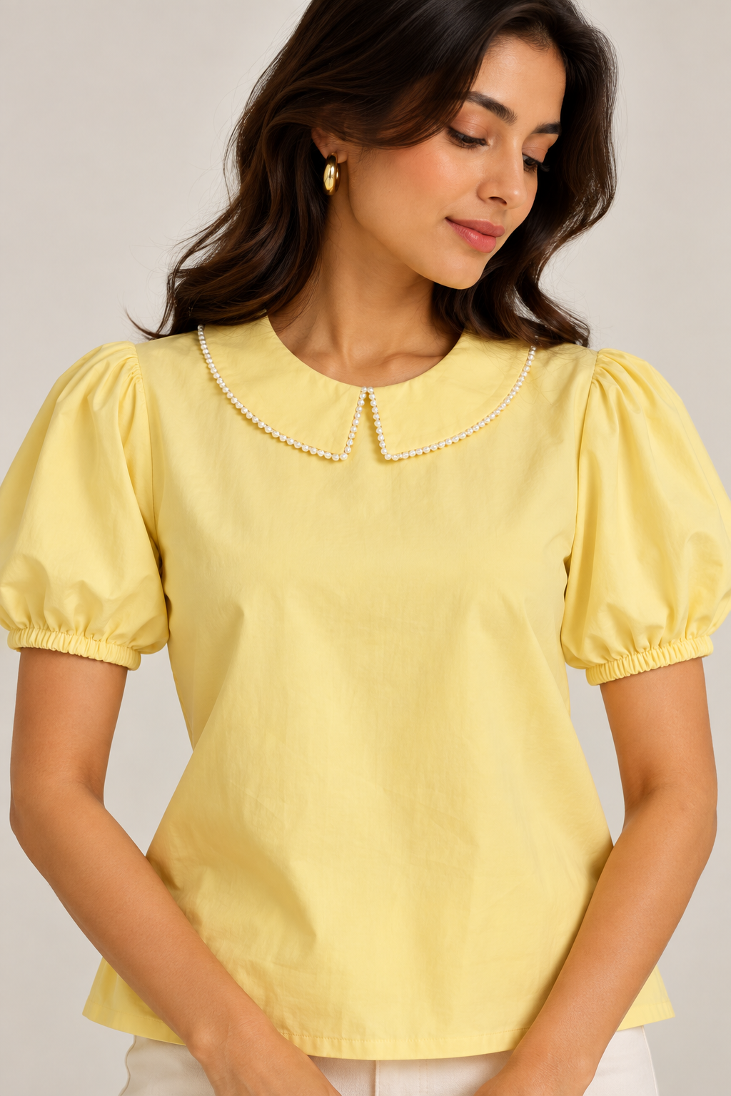 Lemon Pearl Top