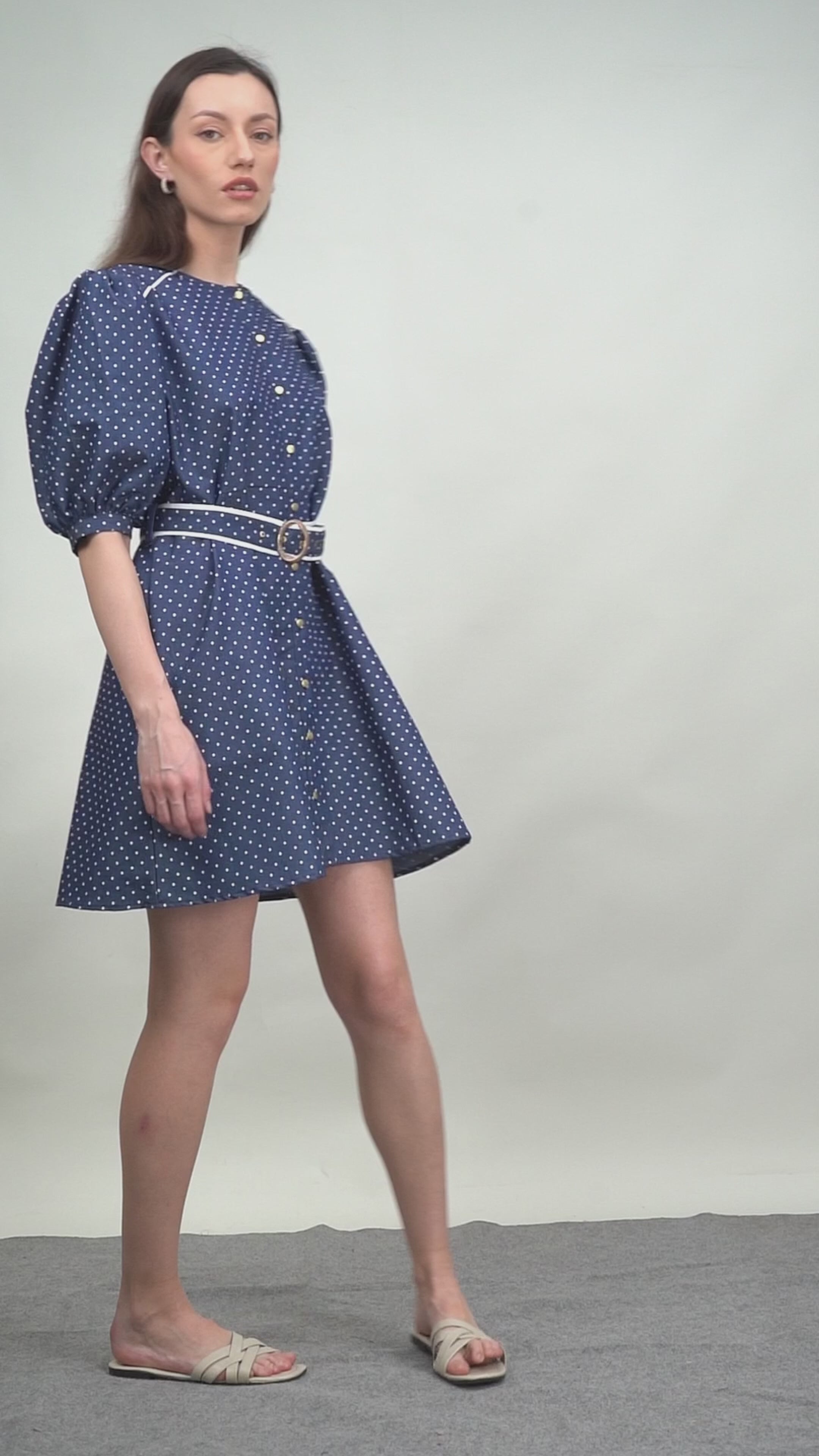 Nostalgia Dot Dress