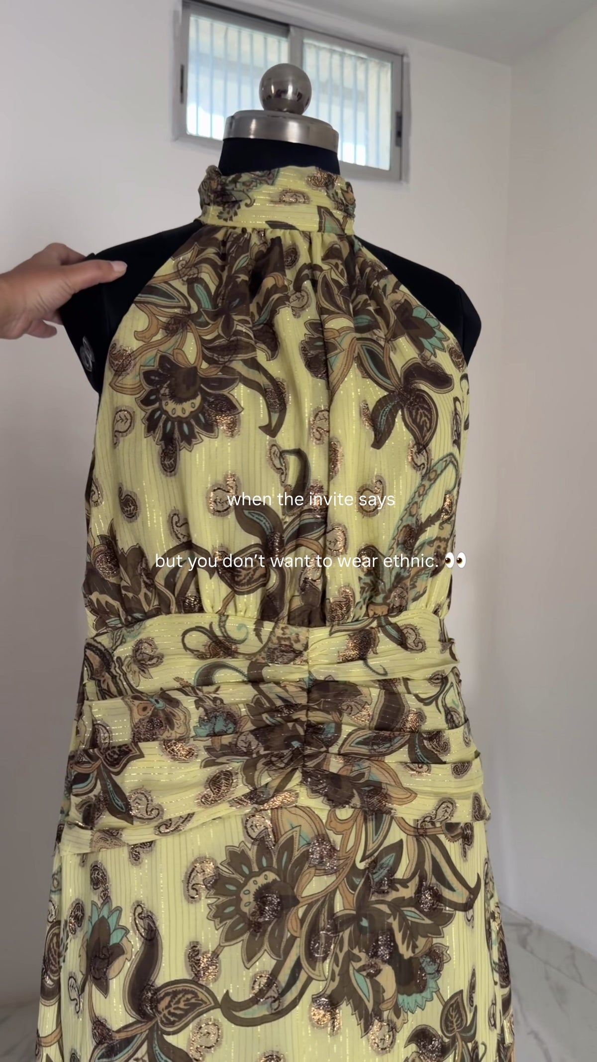Paisley Glow Dress