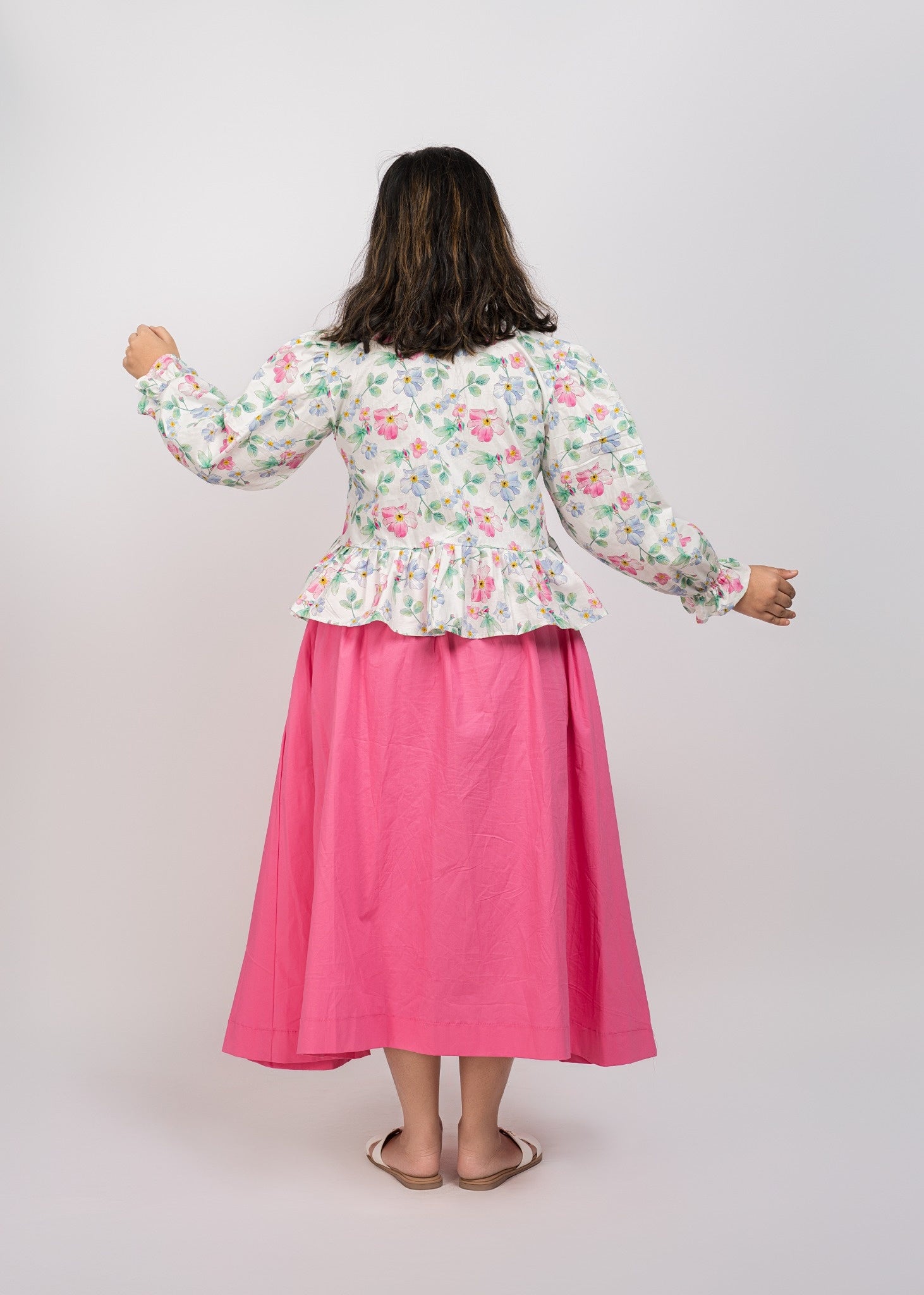 ABY Fit & Flare Plain Skirt